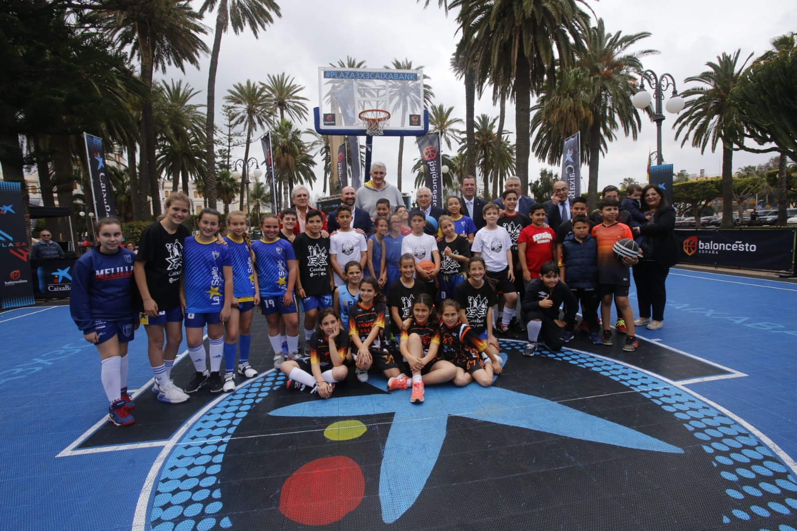 Plaza 3x3 CaixaBank en Melilla