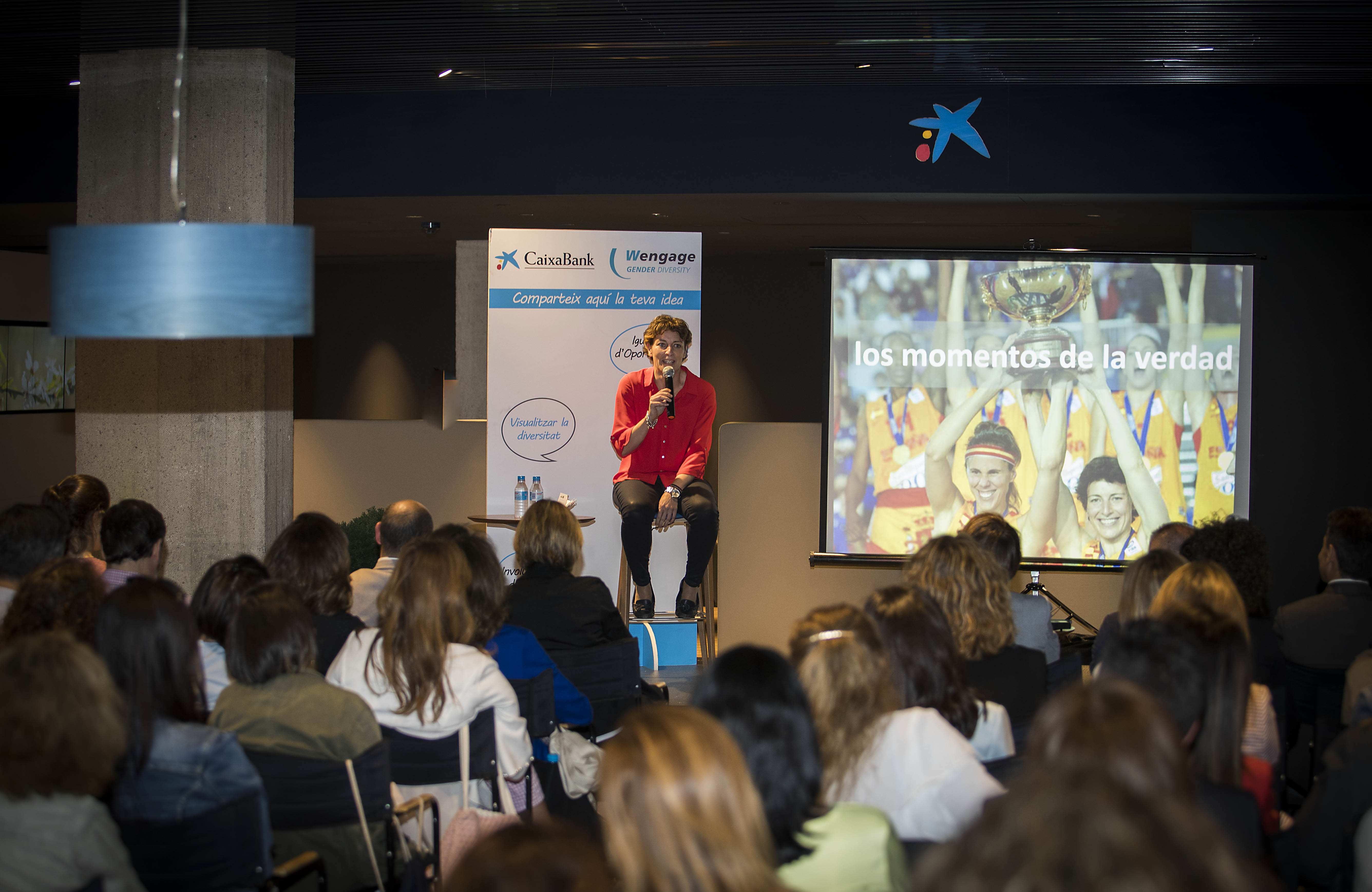 Elisa Aguilar, ex jugadora de la Selección Española de Baloncesto y actual directora de la Oficina Permanente de las Ligas FEB, reúne en Palma a un centenar de empresarias y directivas para debatir sobre el liderazgo en clave femenina