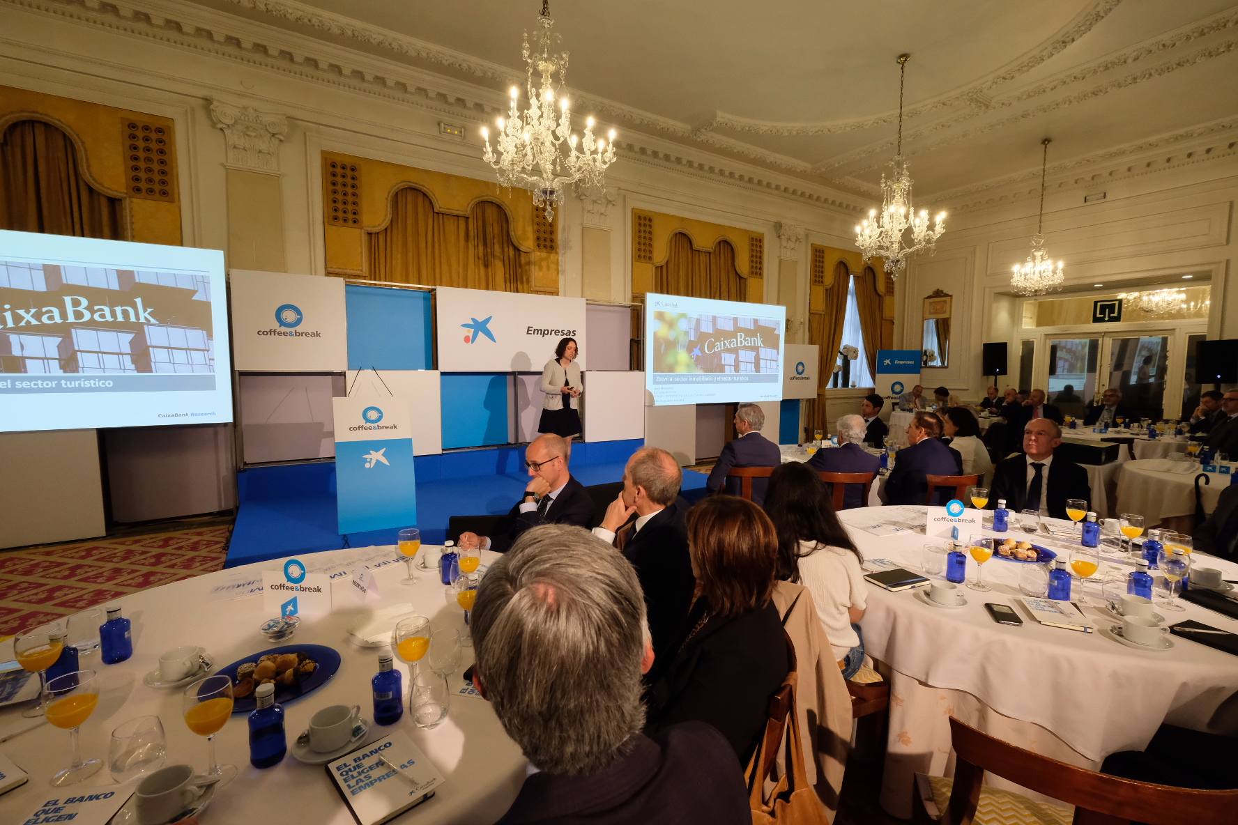 Encuentro Coffee&Break de CaixaBank Empresas en Bilbao.