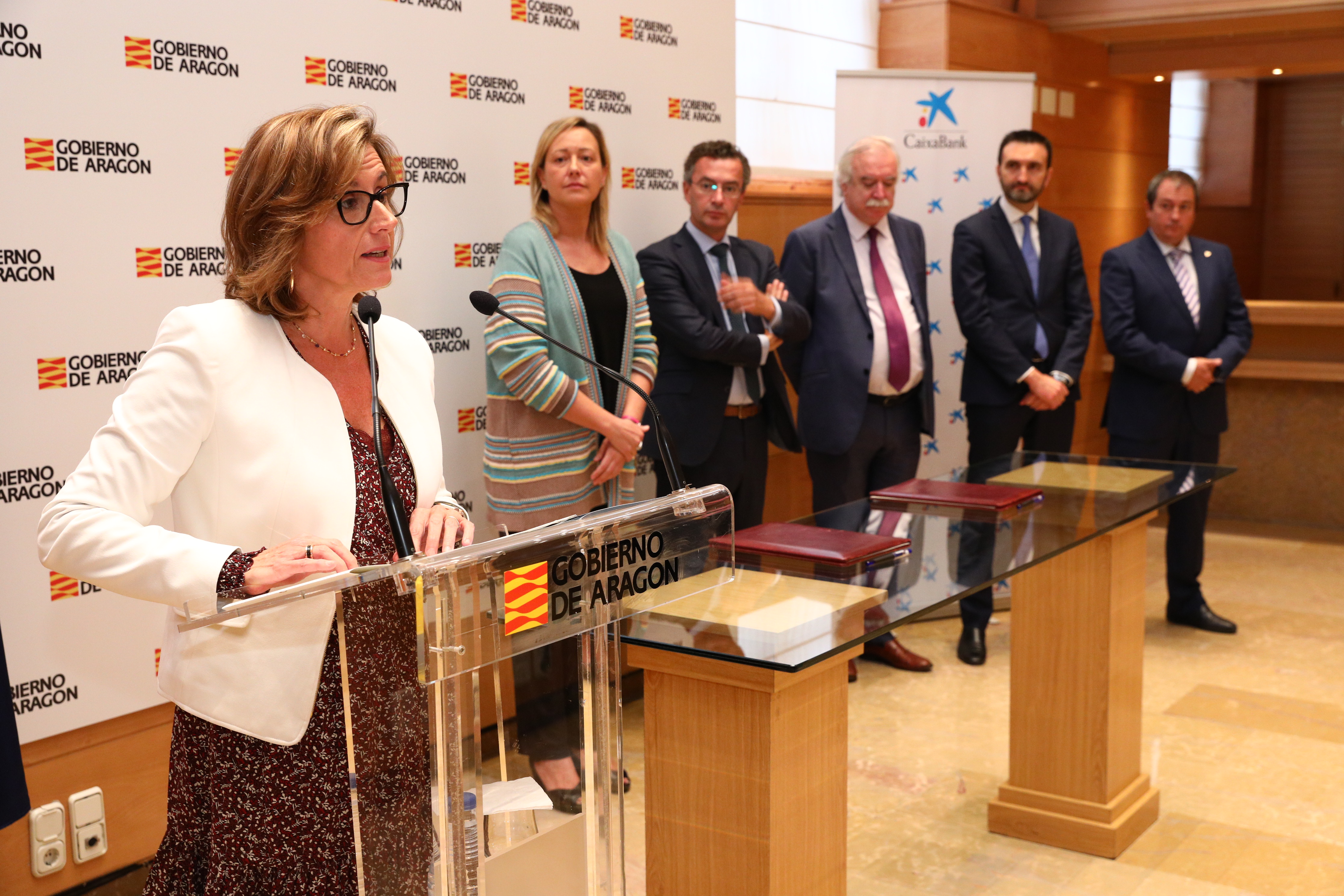 Cristina González Viu, directora territorial de CaixaBank a Aragó i La Rioja.