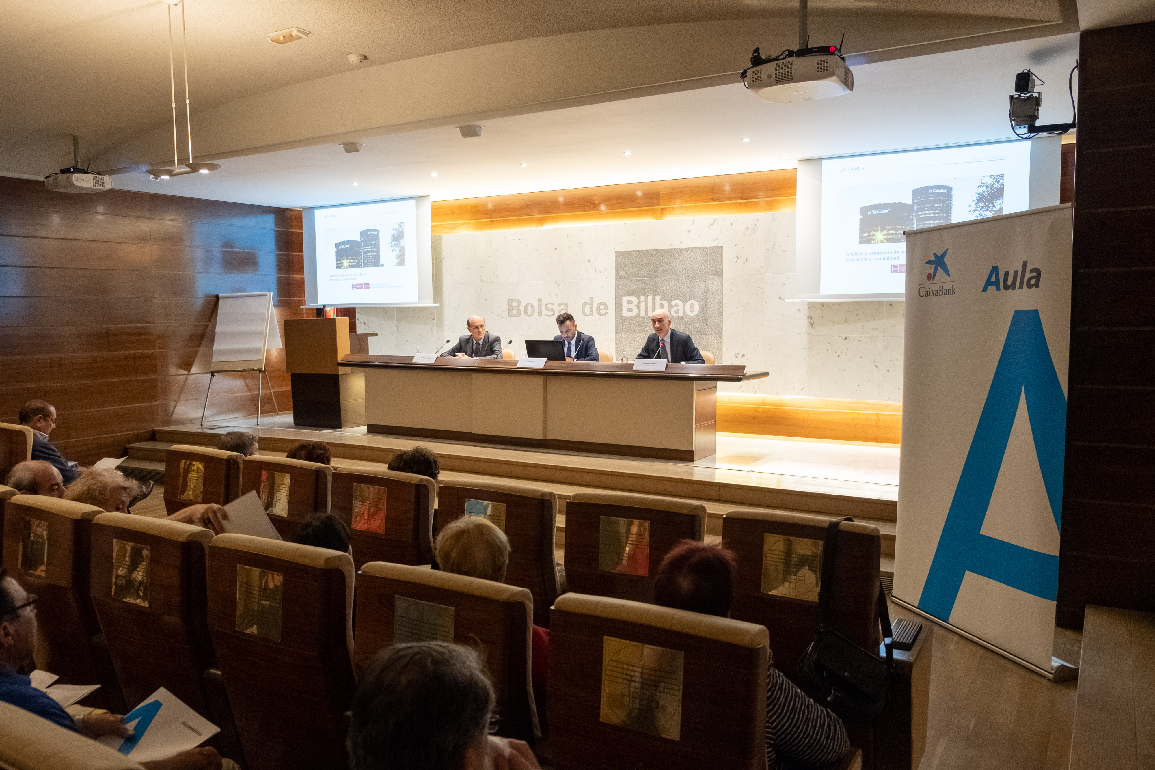 Jornada Aula en la Bolsa de Bilbao