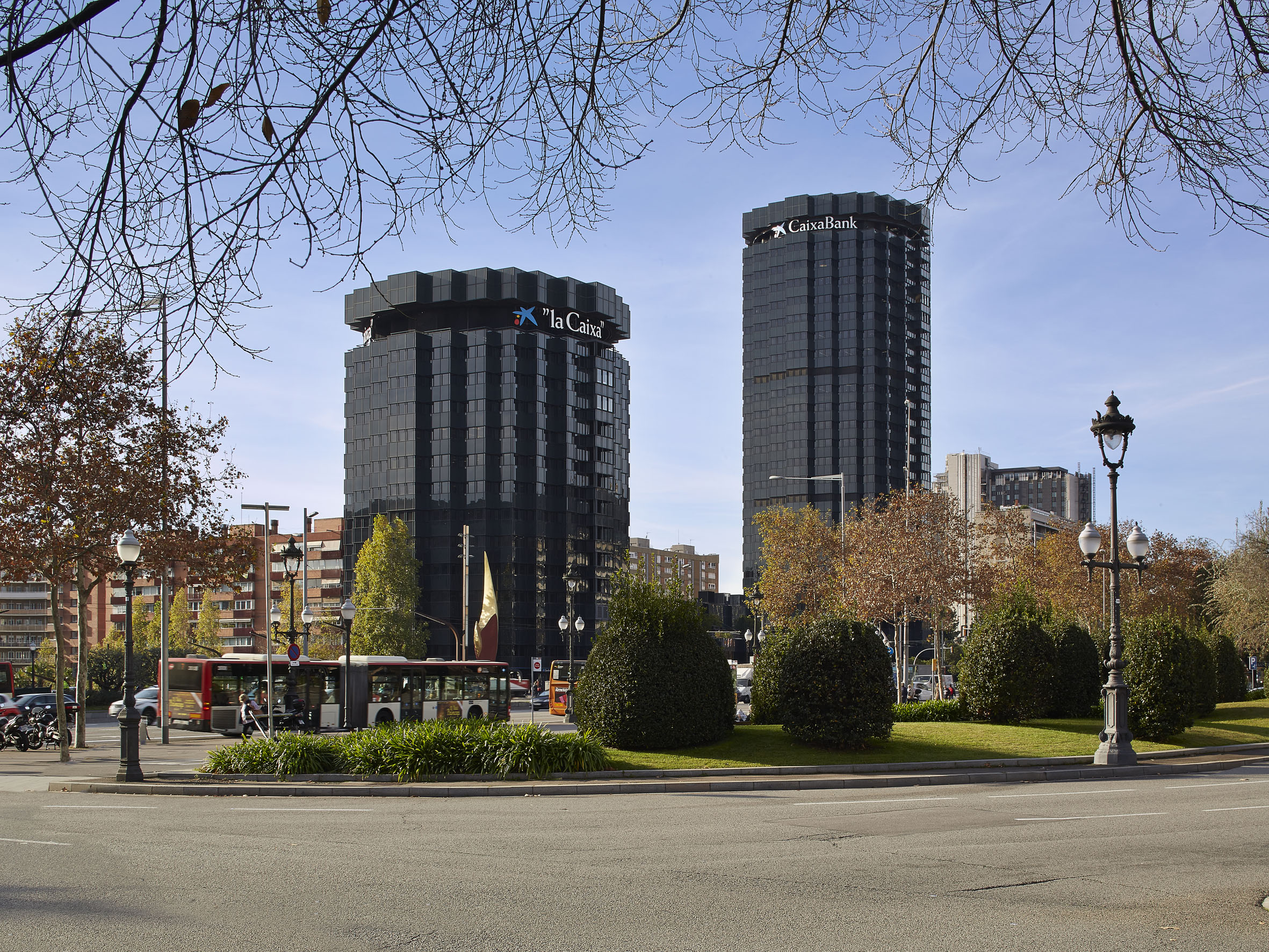 CaixaBank offices in Barcelona.