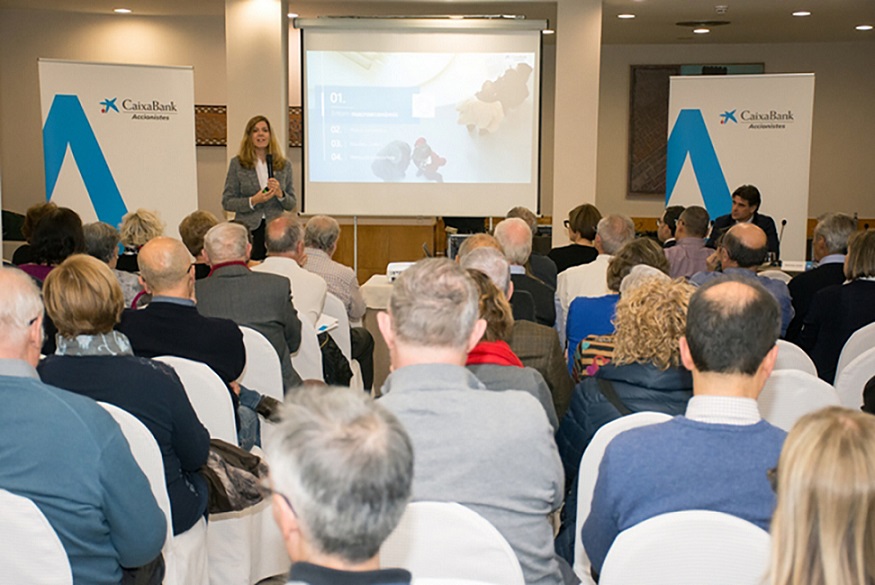 Encuentro con accionistas en Reus