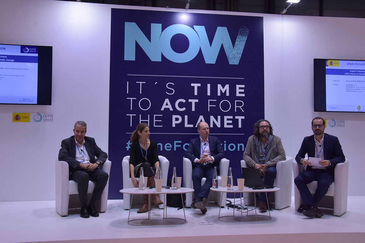 Celebración del encuentro "Inversión de Impacto centrada en el cambio climático”