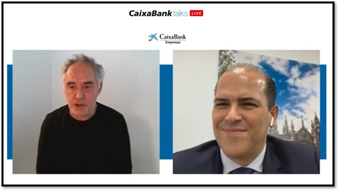 Ferran Adrià i Manuel Afonso.