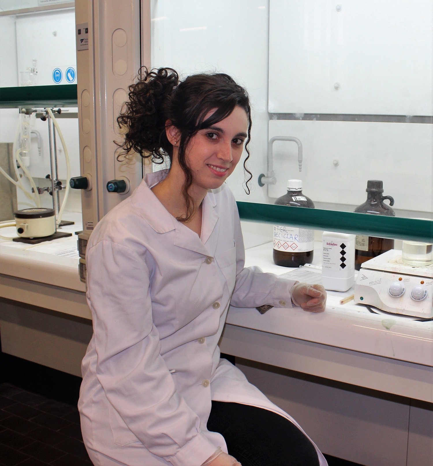 Almudena de Cara, ganadora del premio al mejor trabajo final de máster de la Cátedra AgroBank