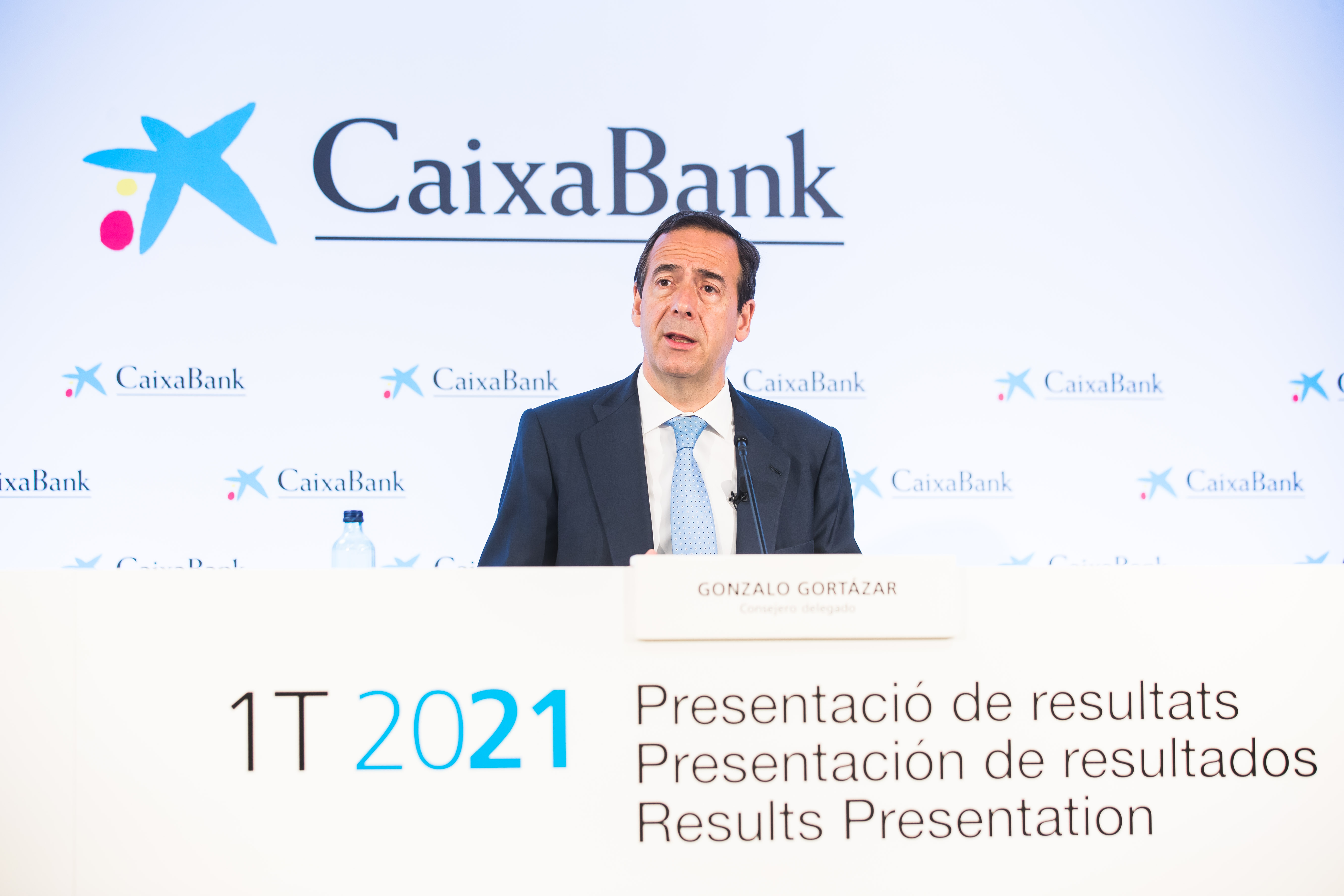Gonzalo Gortázar, consejero delegado de CaixaBank