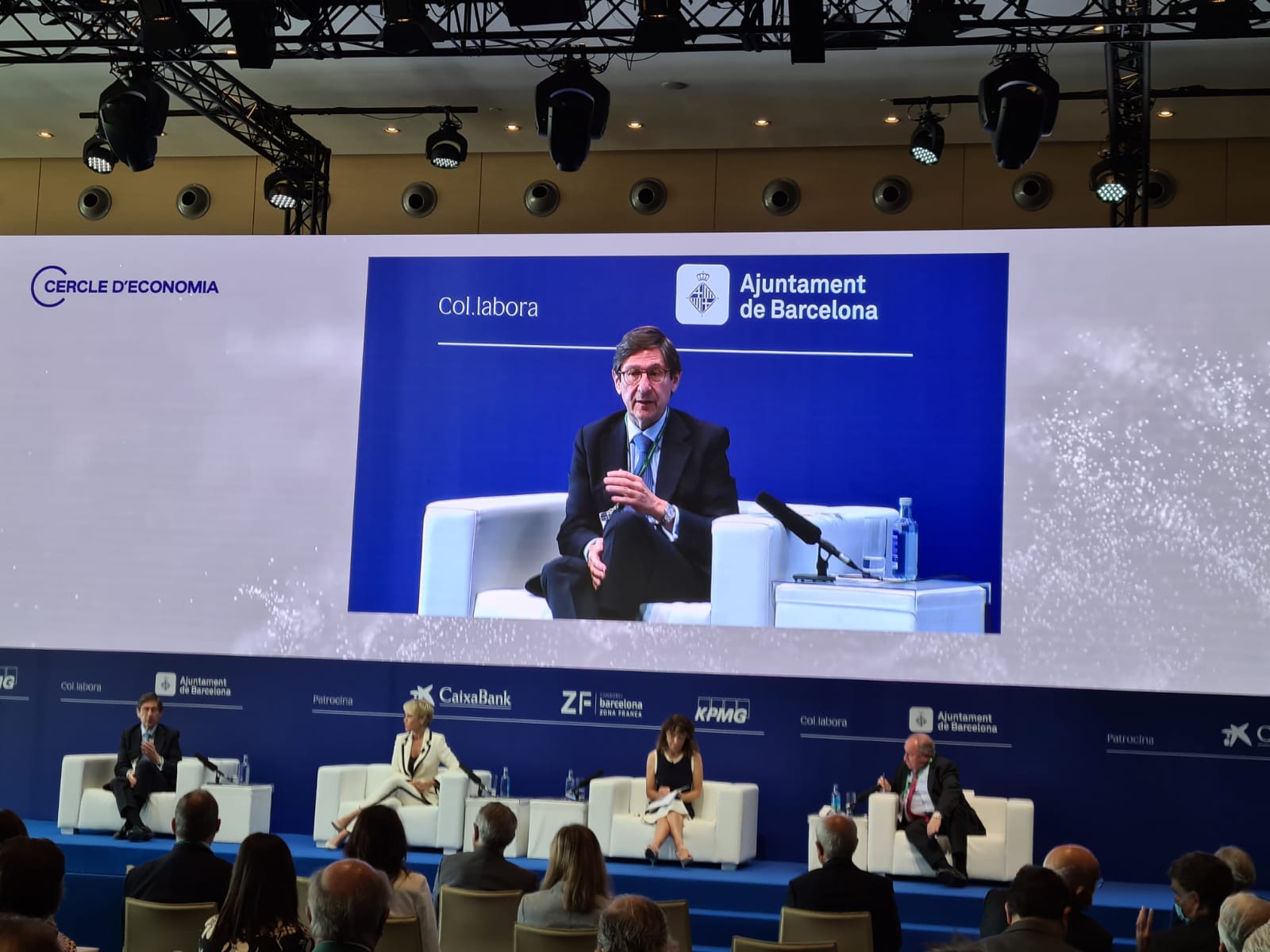José Ignacio Goirigolzarri, durante su intervención
