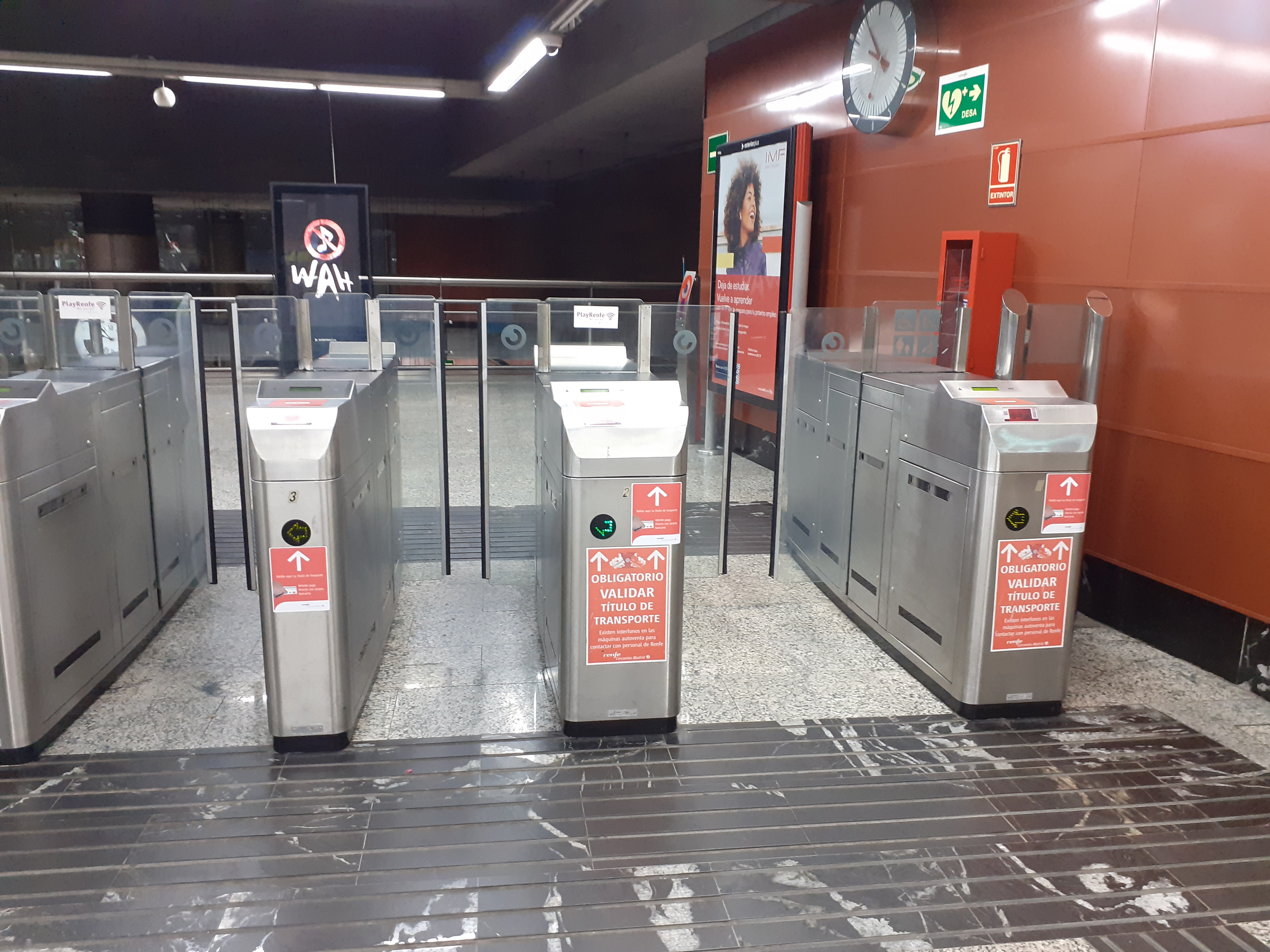 Nuevo sistema ‘Cronos’ en las estaciones de Renfe