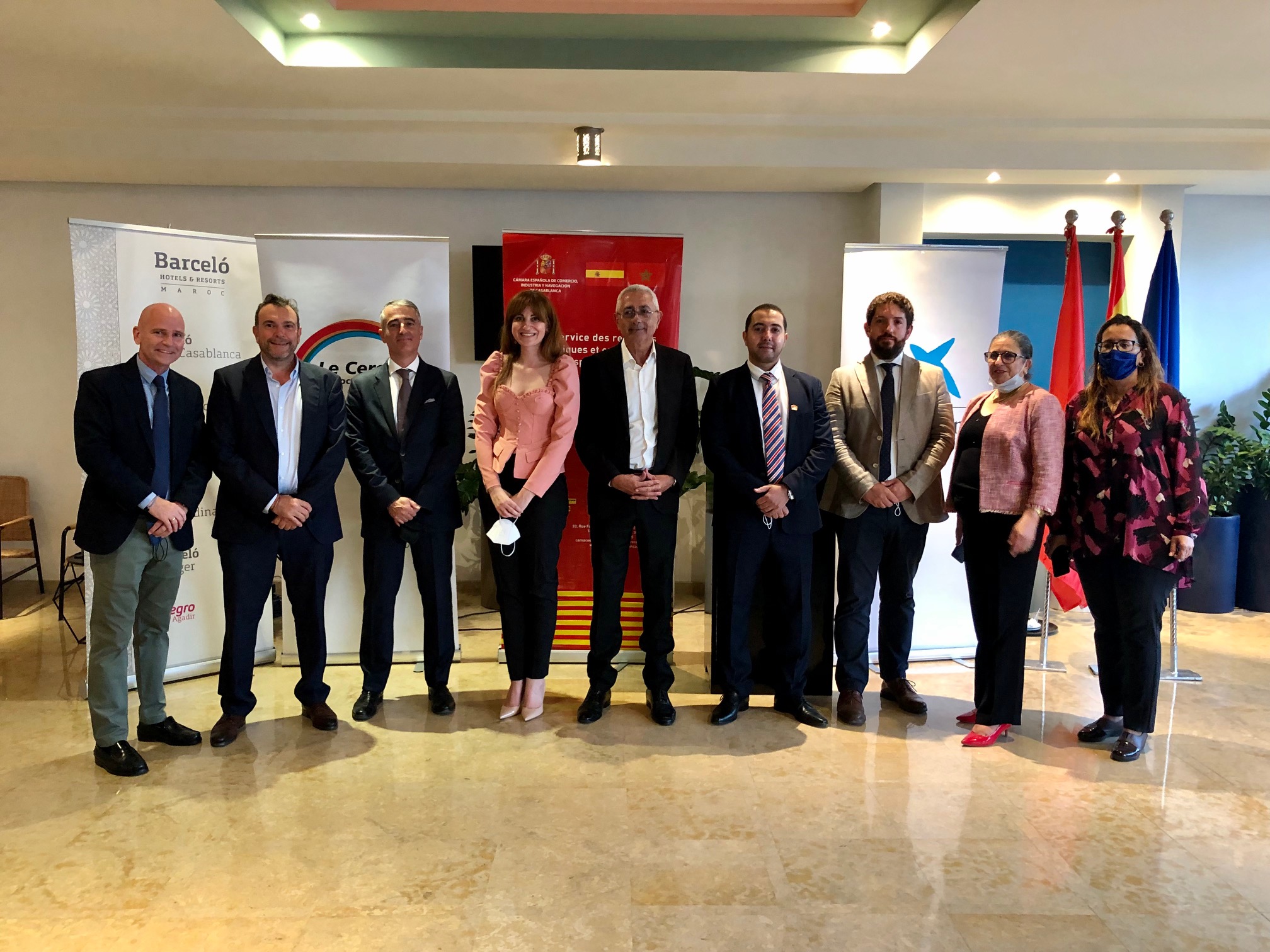 Participantes en el encuentro en Agadir (Marruecos)