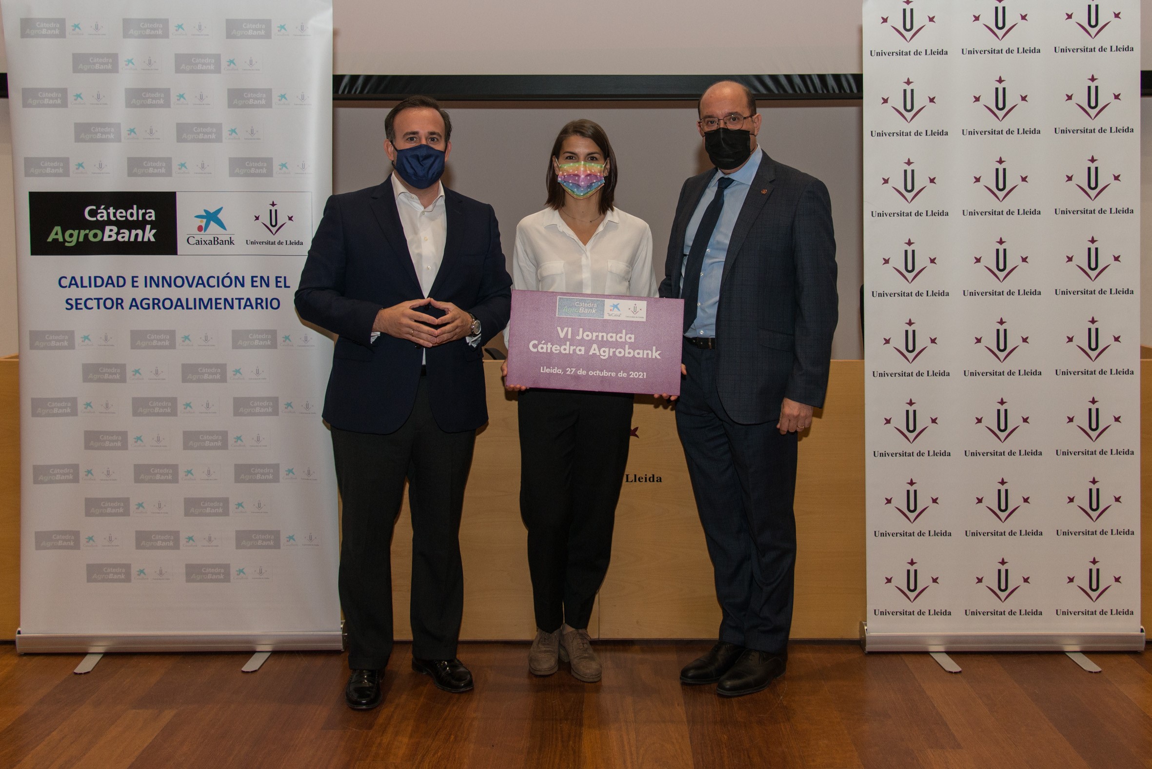Entrega de premios de la Cátedra AgroBank de la UdL