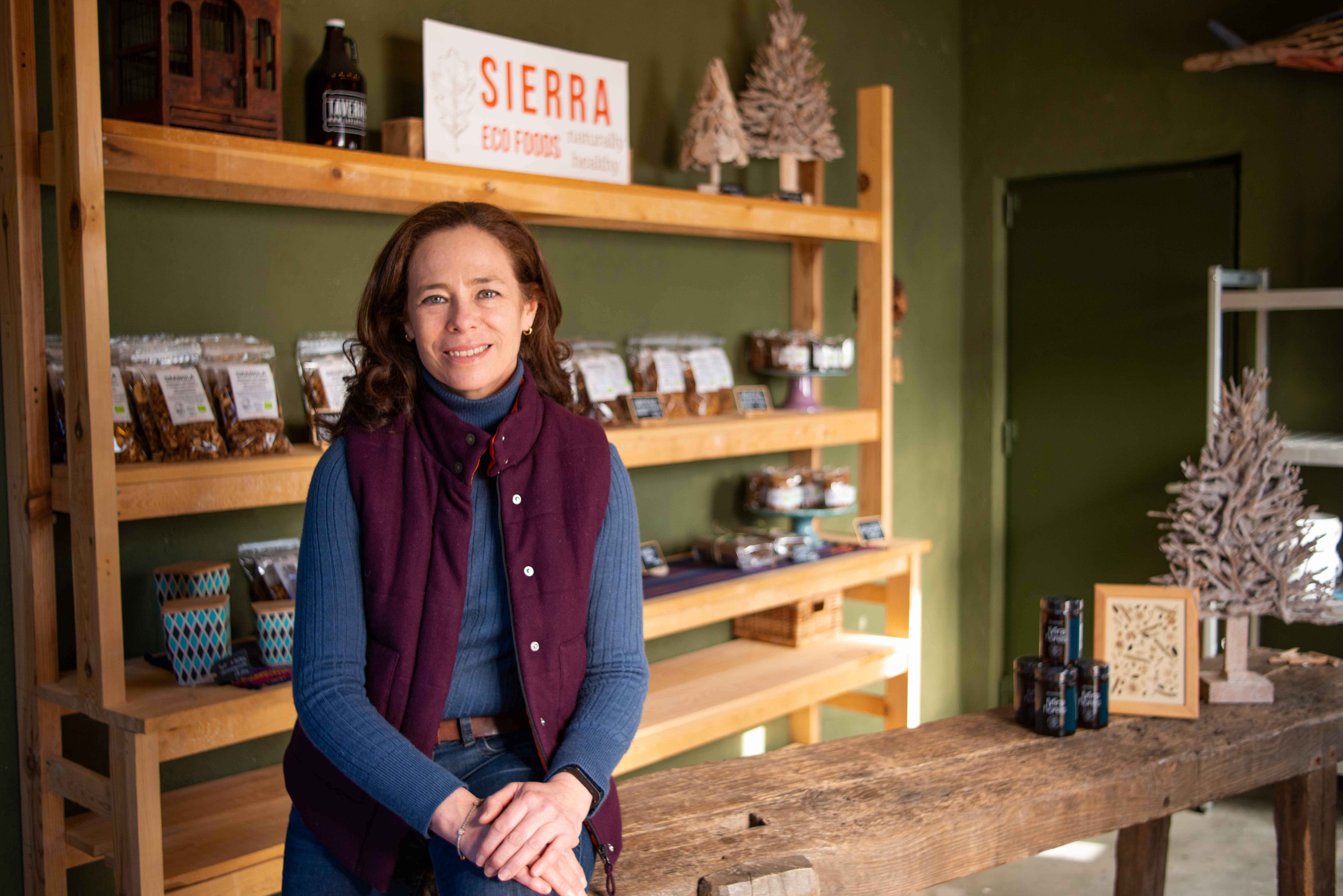 Patricia Vega started her business Sierra Eco Foods in Rascafría, Madrid, with the financing of a MicroBank loan