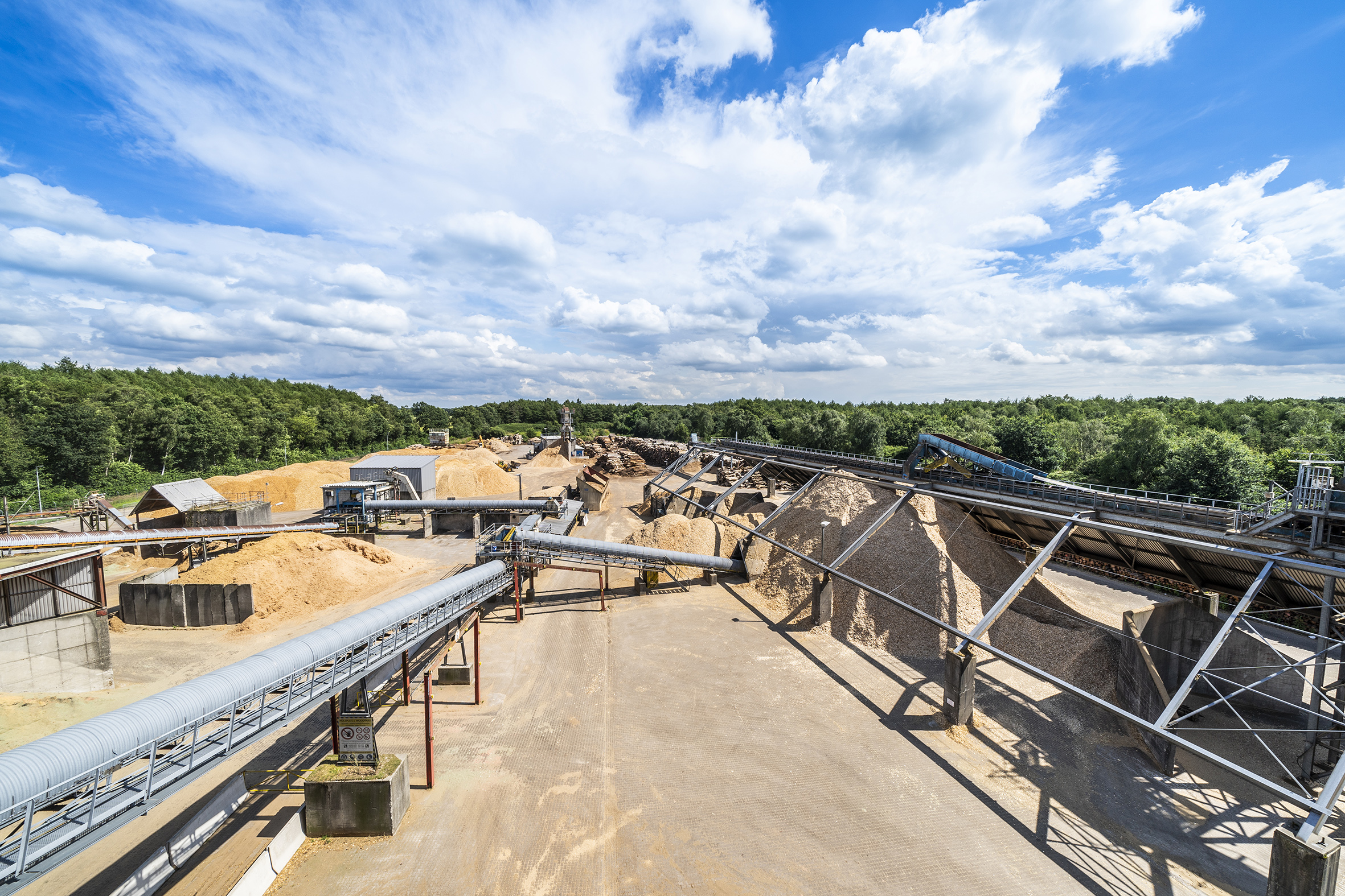 Planta de producció de Sonae Arauco