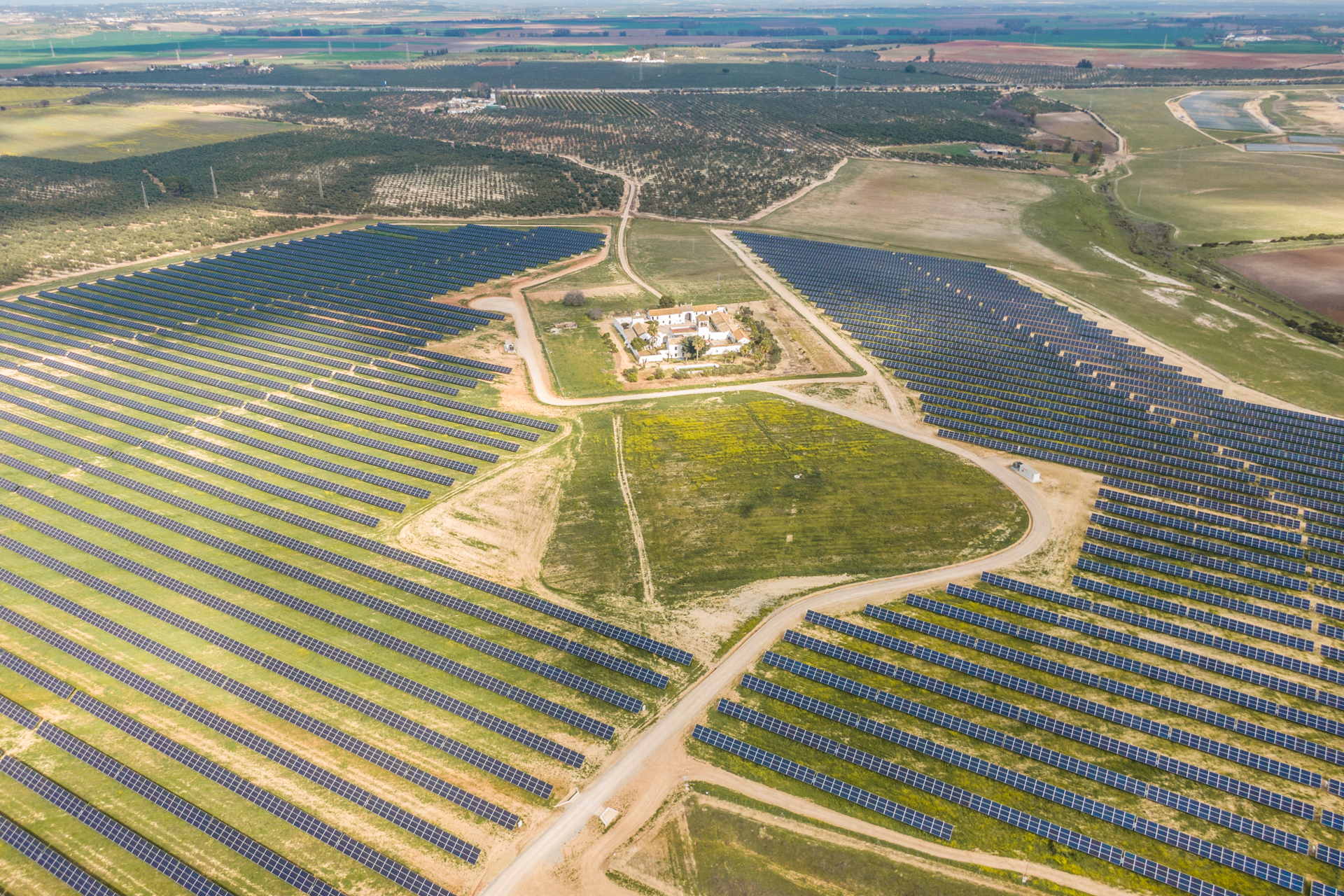 Instalaciones de Opdenergy en Zafra (Sevilla).