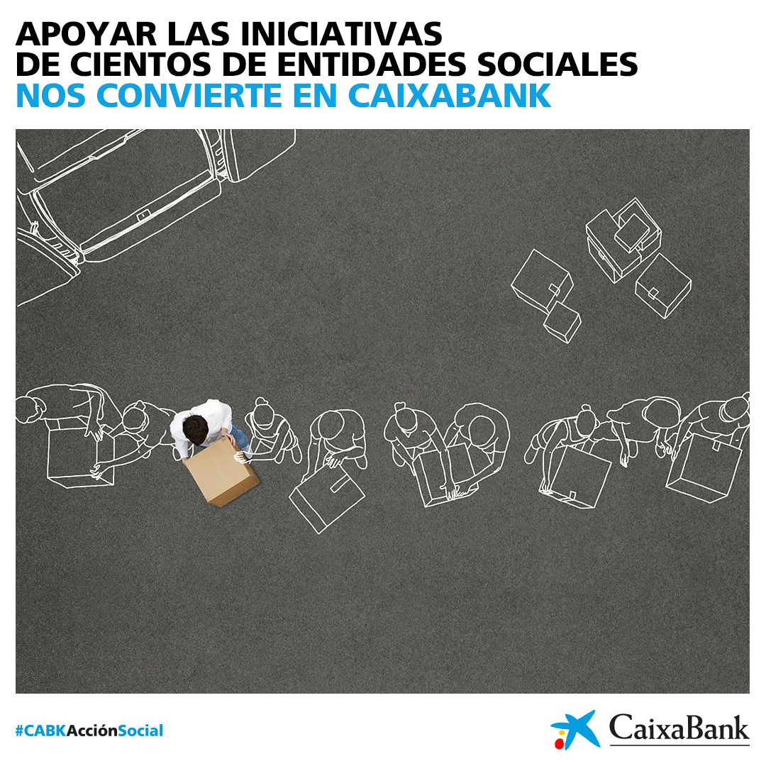 Imagen del lanzamiento de la ‘Convocatoria social’ de CaixaBank