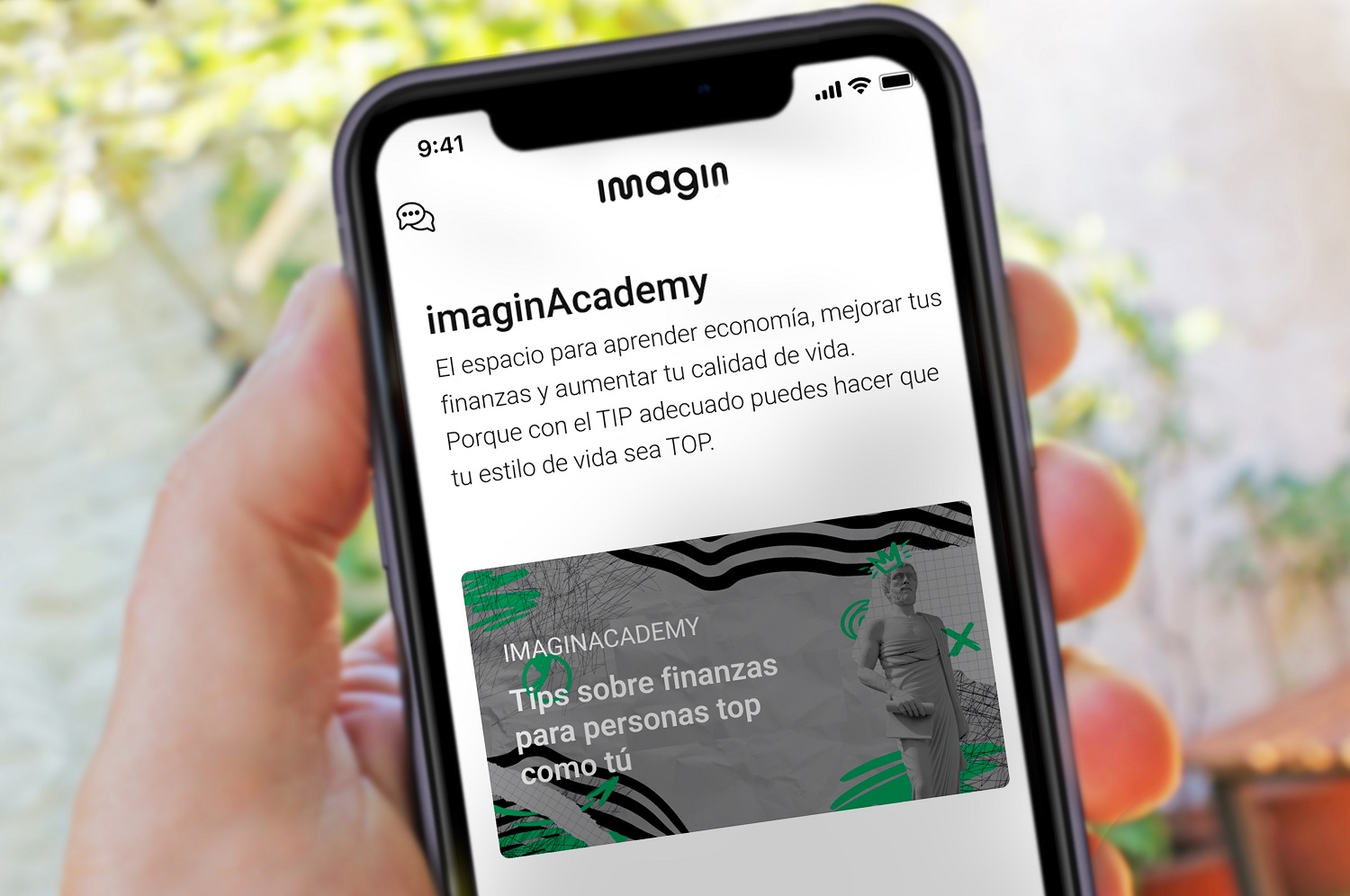 La comunidad de imaginers tendrá acceso a contenidos formativos y tips que harán que mejoren sus competencias financieras y la gestión de su propia economía.