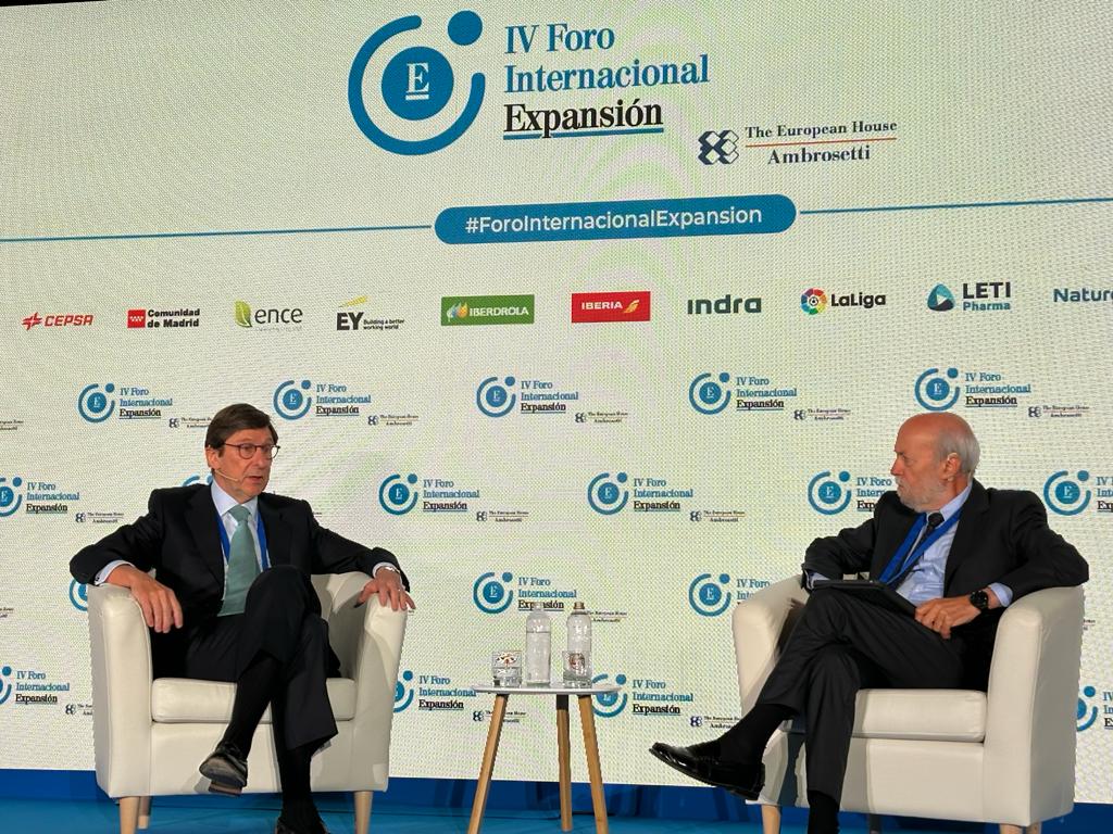 José Ignacio Goirigolzarri, al ‘IV Foro internacional Expansión’.