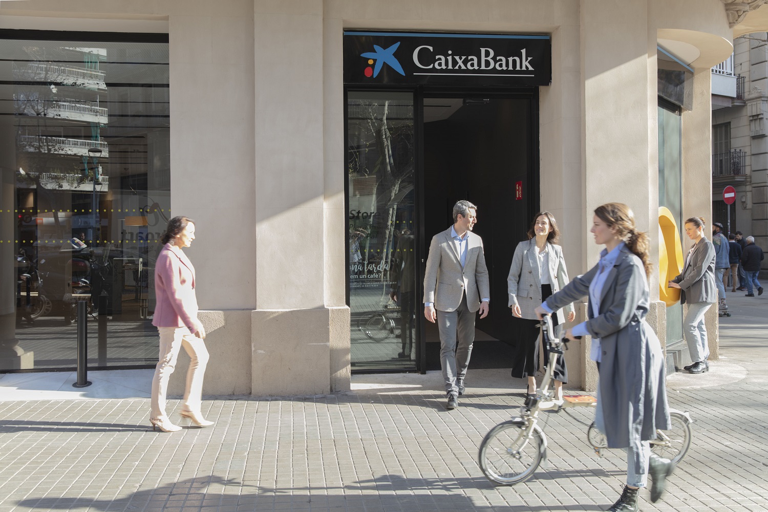 Oficina de CaixaBank.