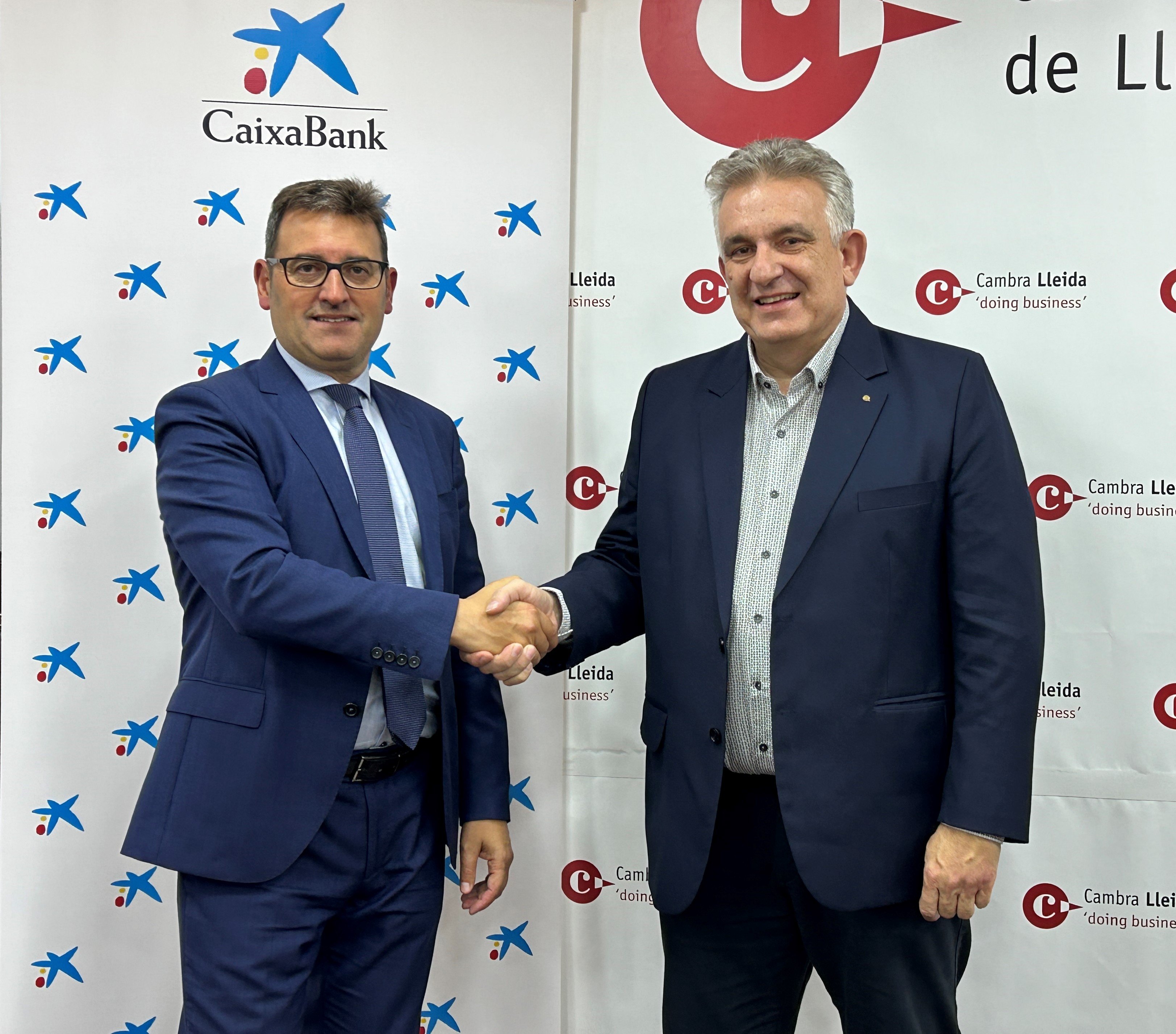 Presidente de la Cámara de Comercio de Lleida y director territoral de CaixaBank en Cataluña.