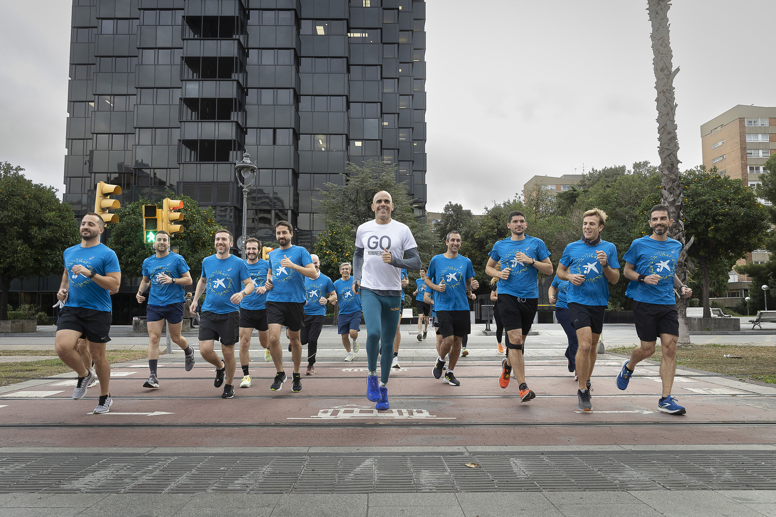 #runnersCaixaBank participan en uno de los tres entrenamientos organizados en Cataluña.