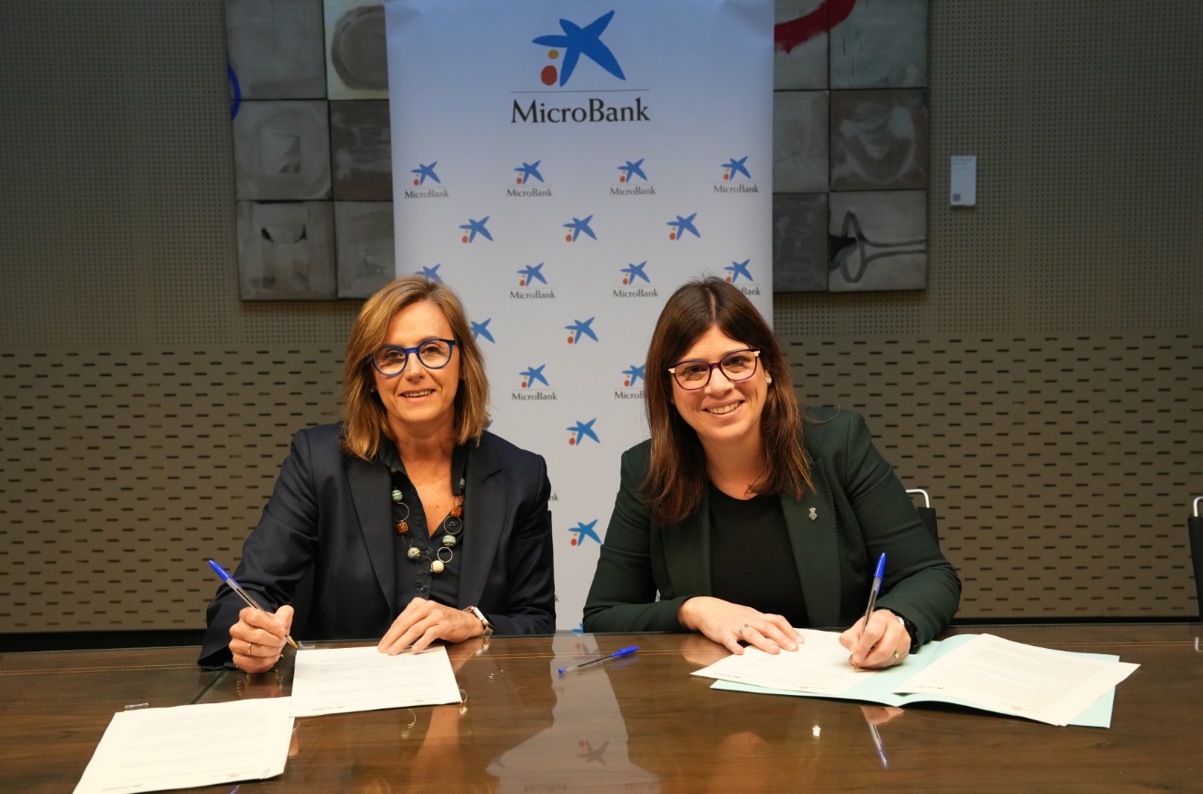 Acuerdo MicroBank y Ayuntamiento de Girona