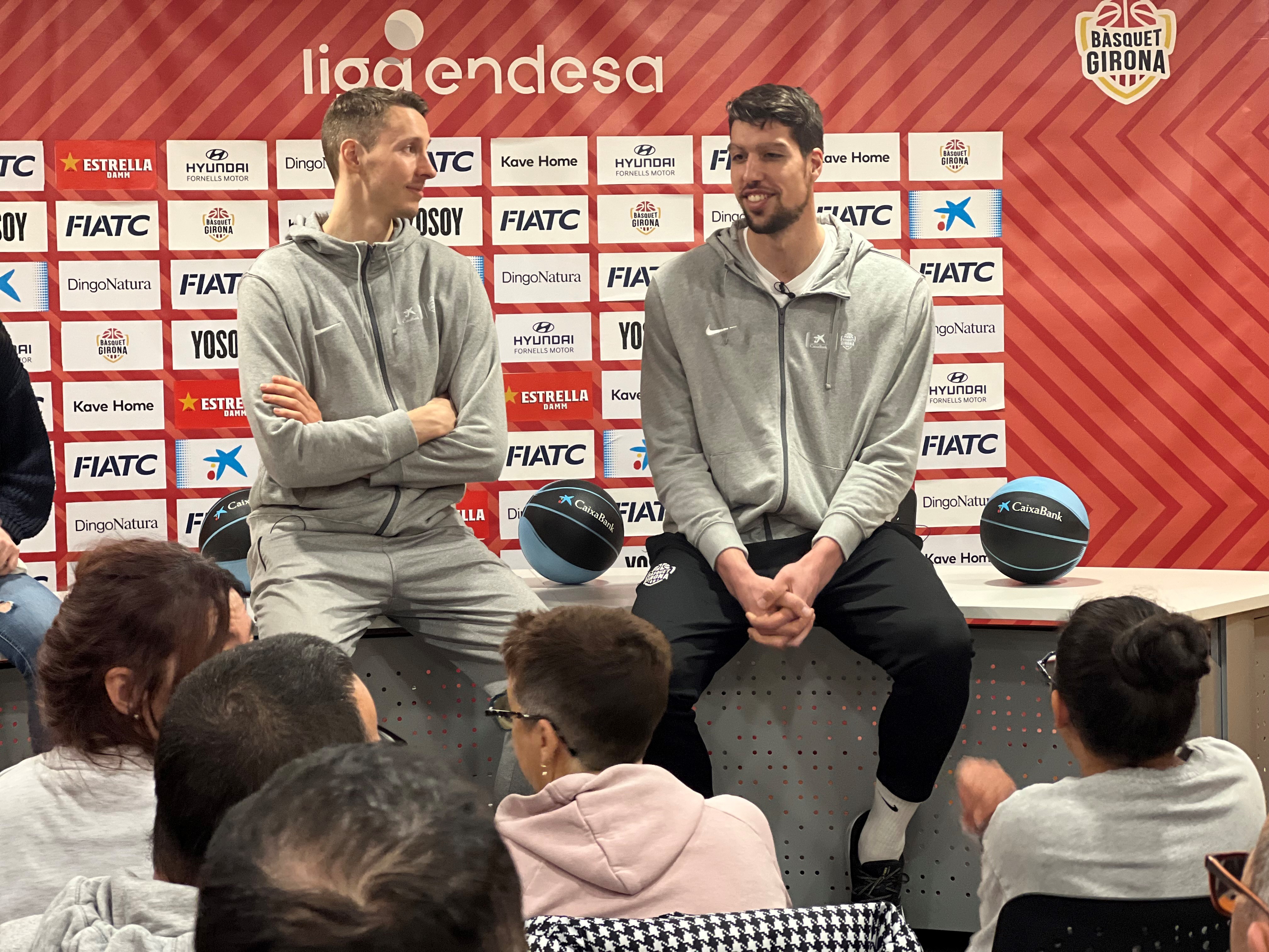 Encuentro Basquet Girona y Fundació Ramon Noguera
