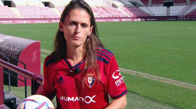 Lorena Herrero. Exjugadora del C.A. Osasuna y emprendedora gracias al apoyo de MicroBank