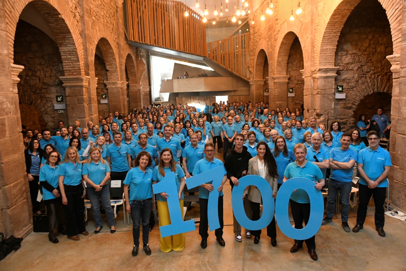 Acto reconocimiento voluntarios CaixaBank dirección territorial Catalunya