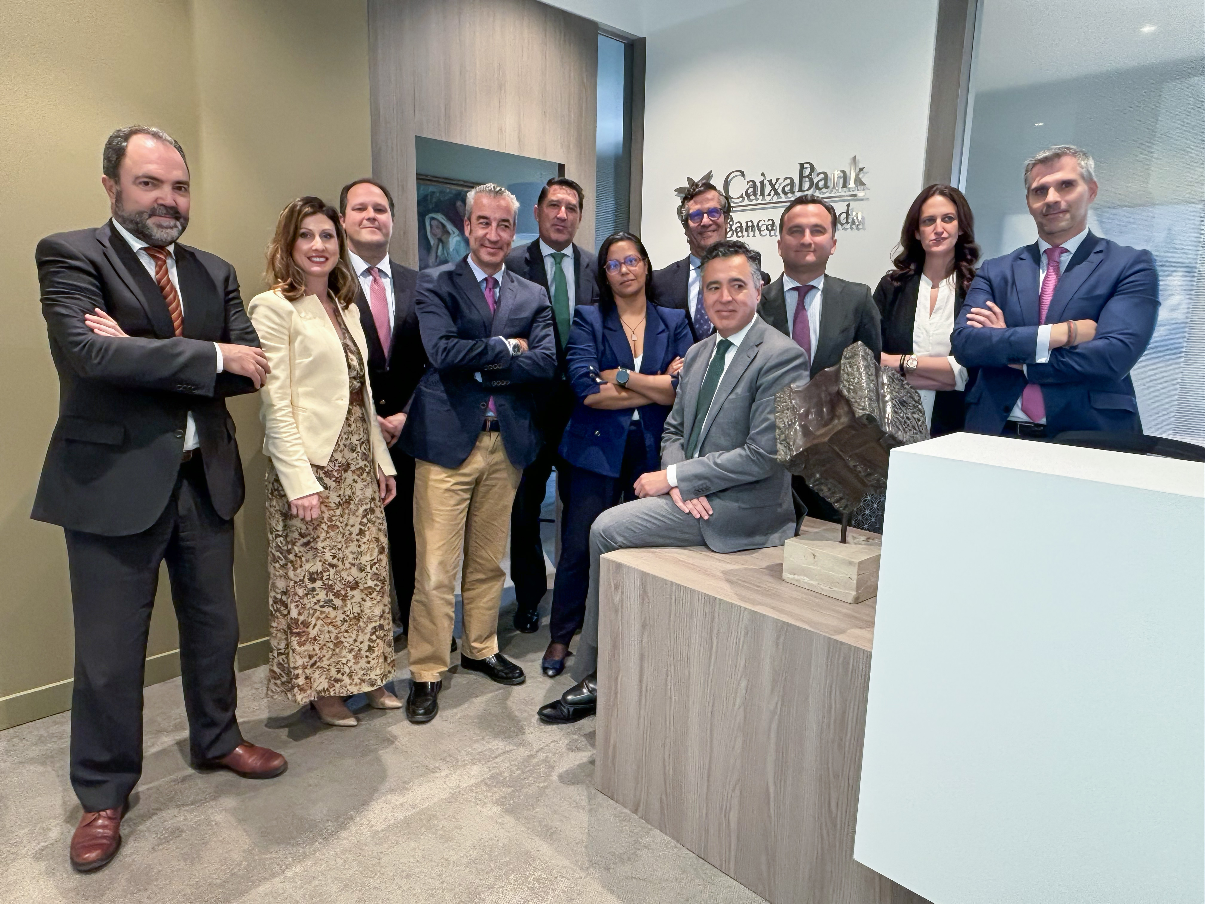CaixaBank ha inaugurado la nueva sede de su Centro de Banca Privada en Jerez