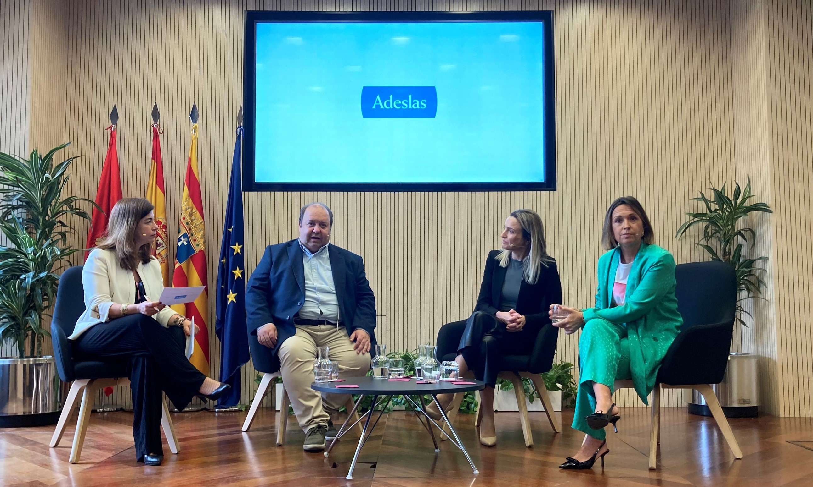 Marta Gonzalez, Eloy Villanueva, Cristina Lezaun y Natalia Alonso