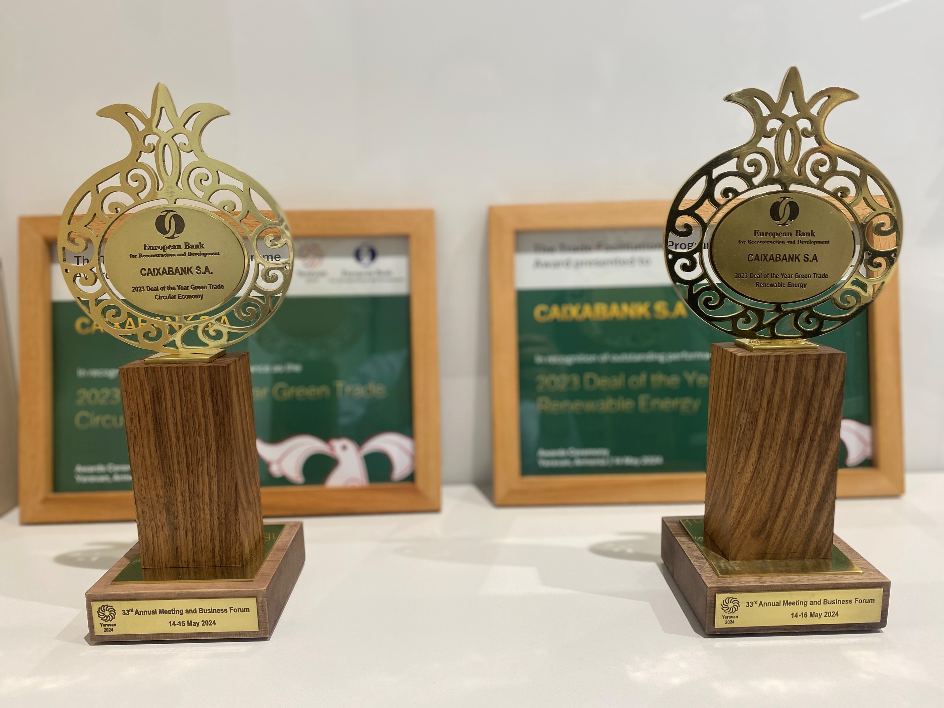 Premios BERD para CaixaBank.