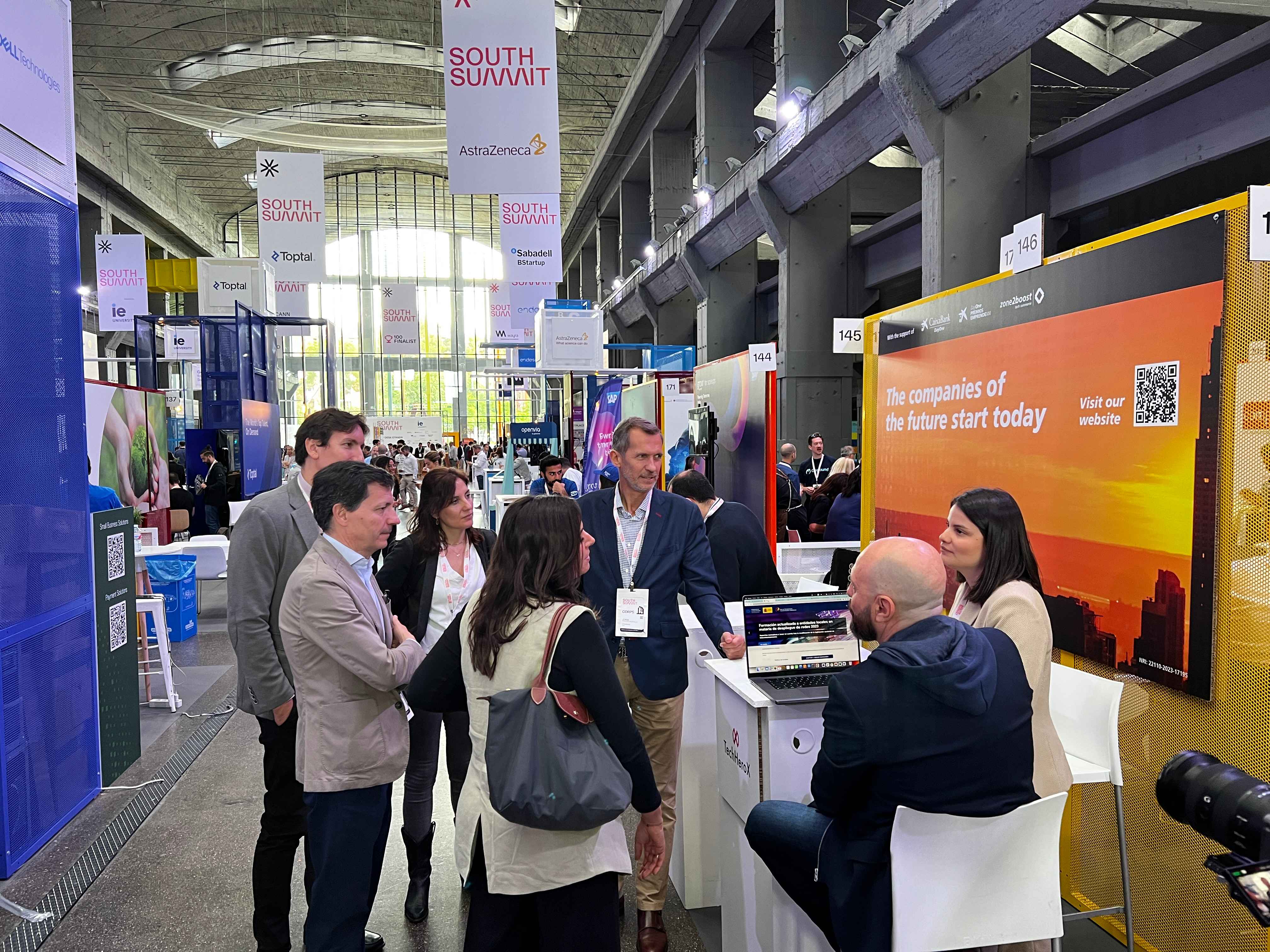 Participación de CaixaBank DayOne en el South Summit.