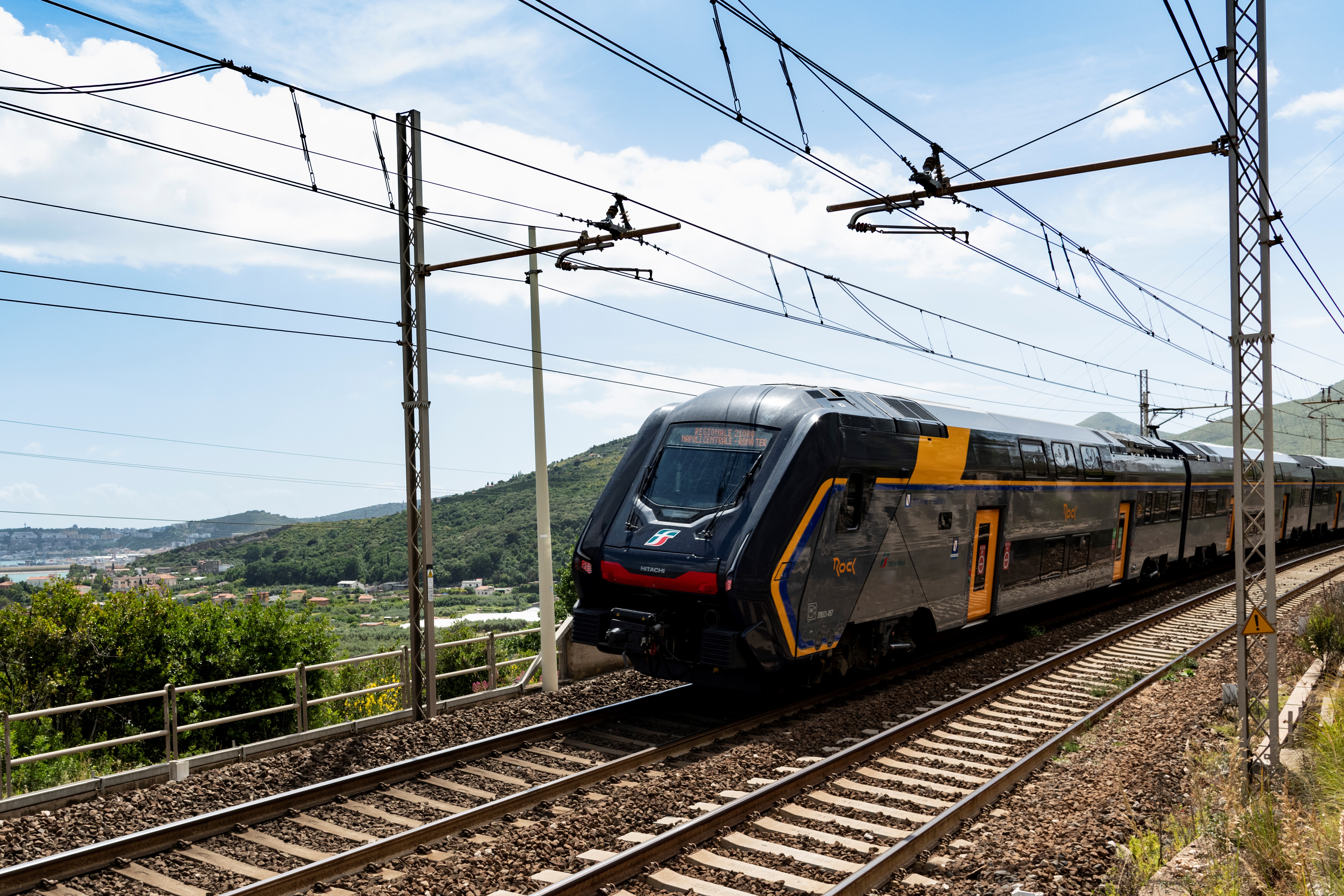 Tren Rock de Ferrovie dello Stato Italiane.