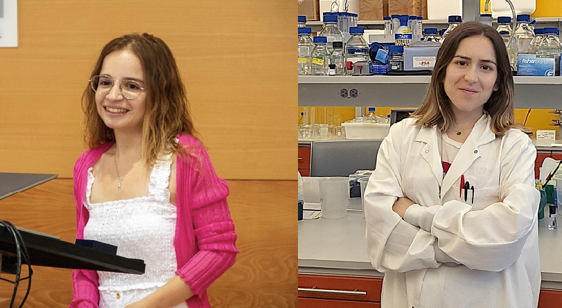 Ana Arias y Paula Rodríguez , finalistas del VIII premio de la Cátedra de AgroBank a la Mejor Tesis Doctoral.