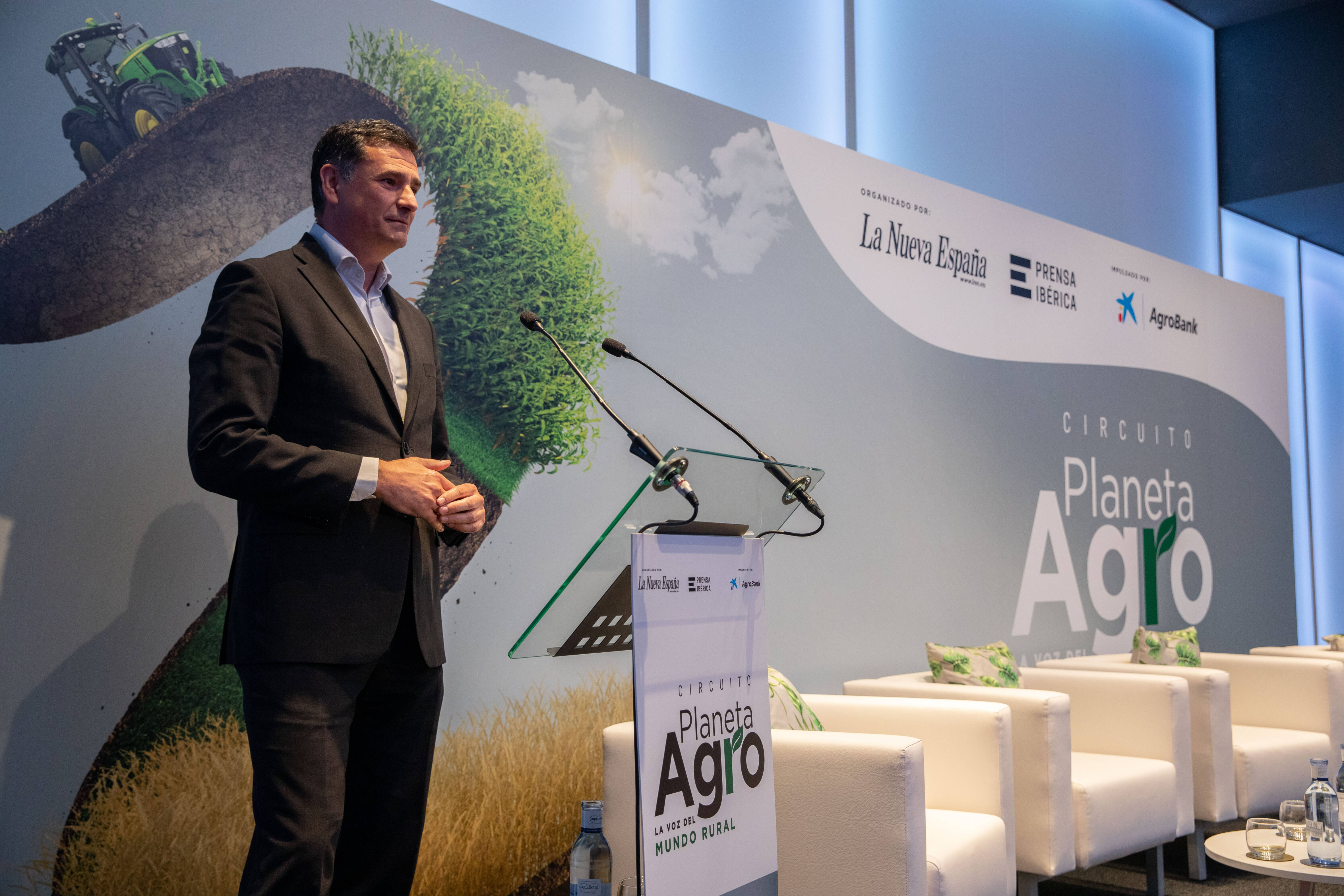 Alfonso del Portillo durante su intervención en Planeta Agro