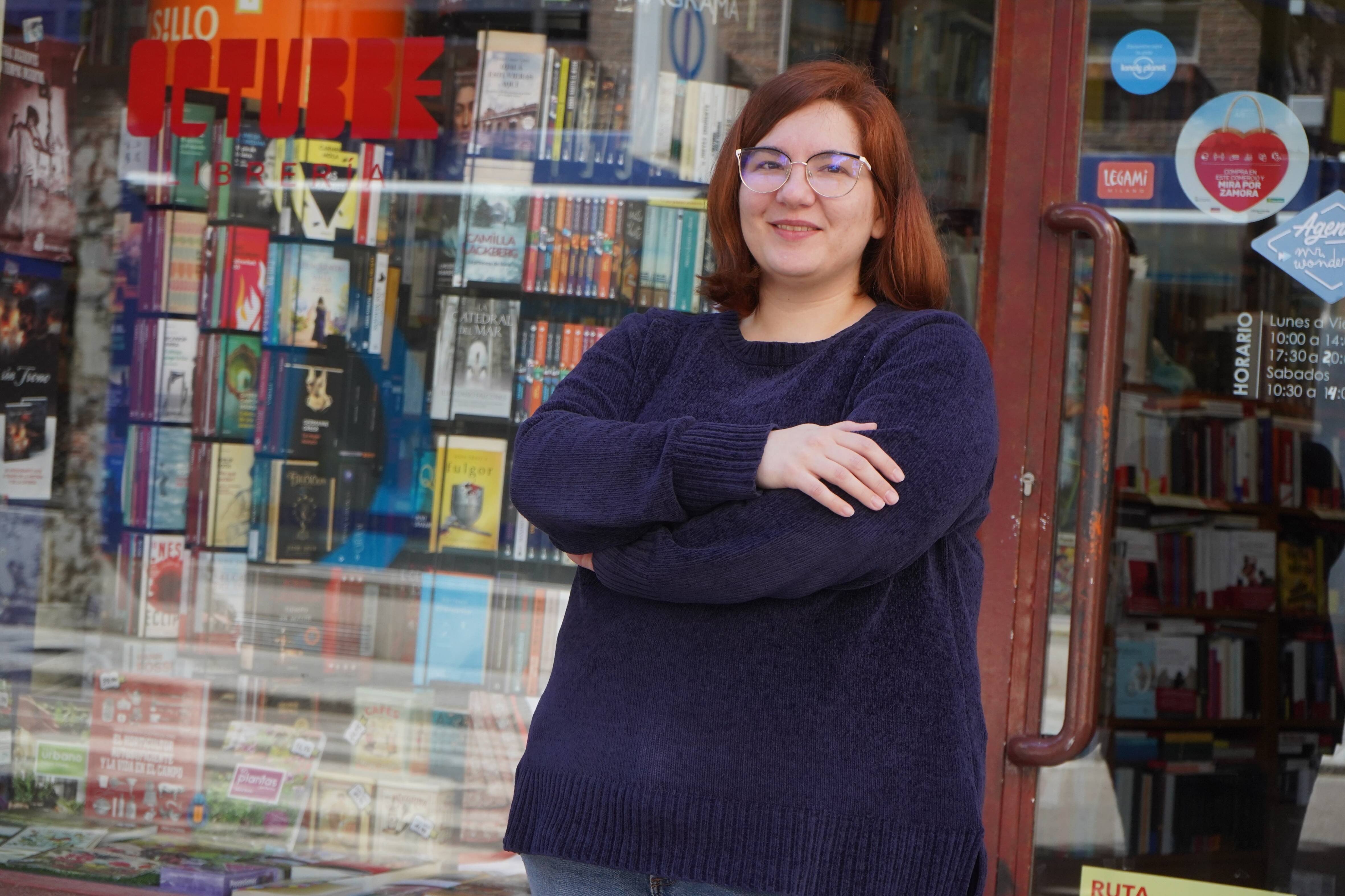 Clara Sánchez Librería Miguel Núñez en Zamora