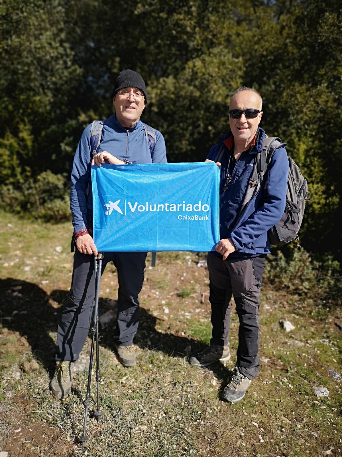 David Pérez, voluntario de CaixaBank.