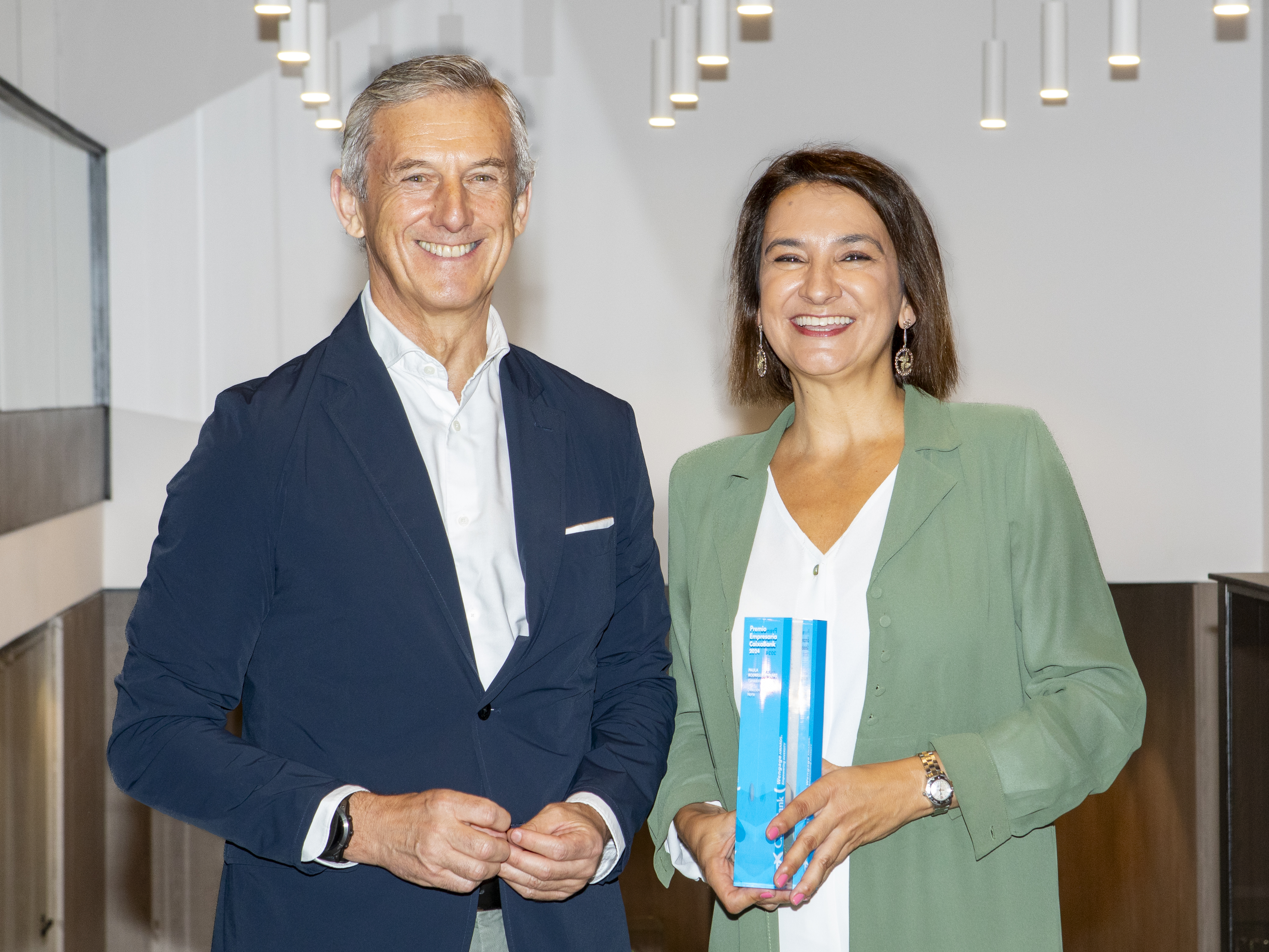 Juan Pedro Badiola y Paula Rodríguez.