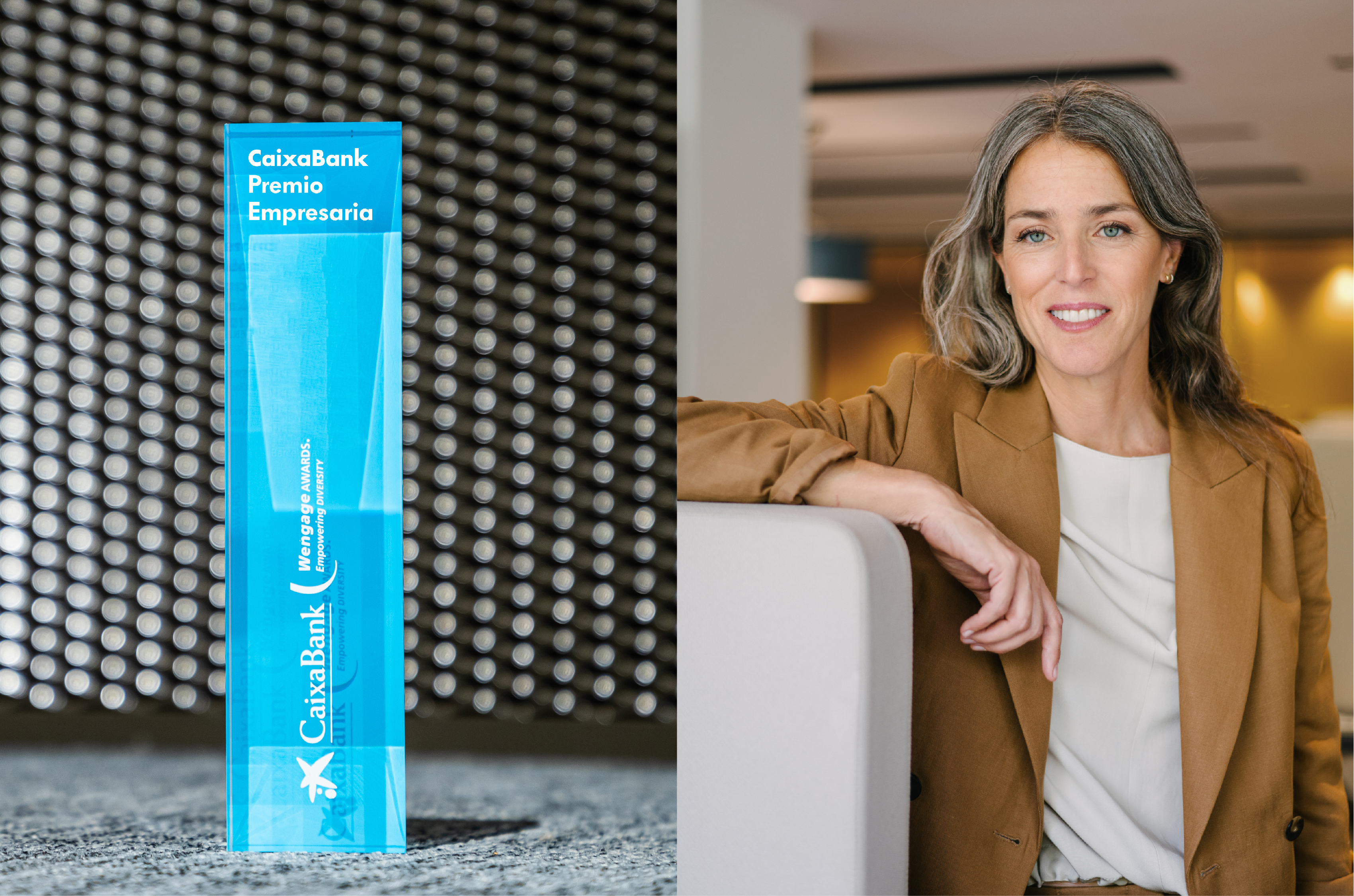 CaixaBank reconoce la trayectoria profesional y el talento de 12 mujeres con el ‘CaixaBank Premio Empresaria’.
