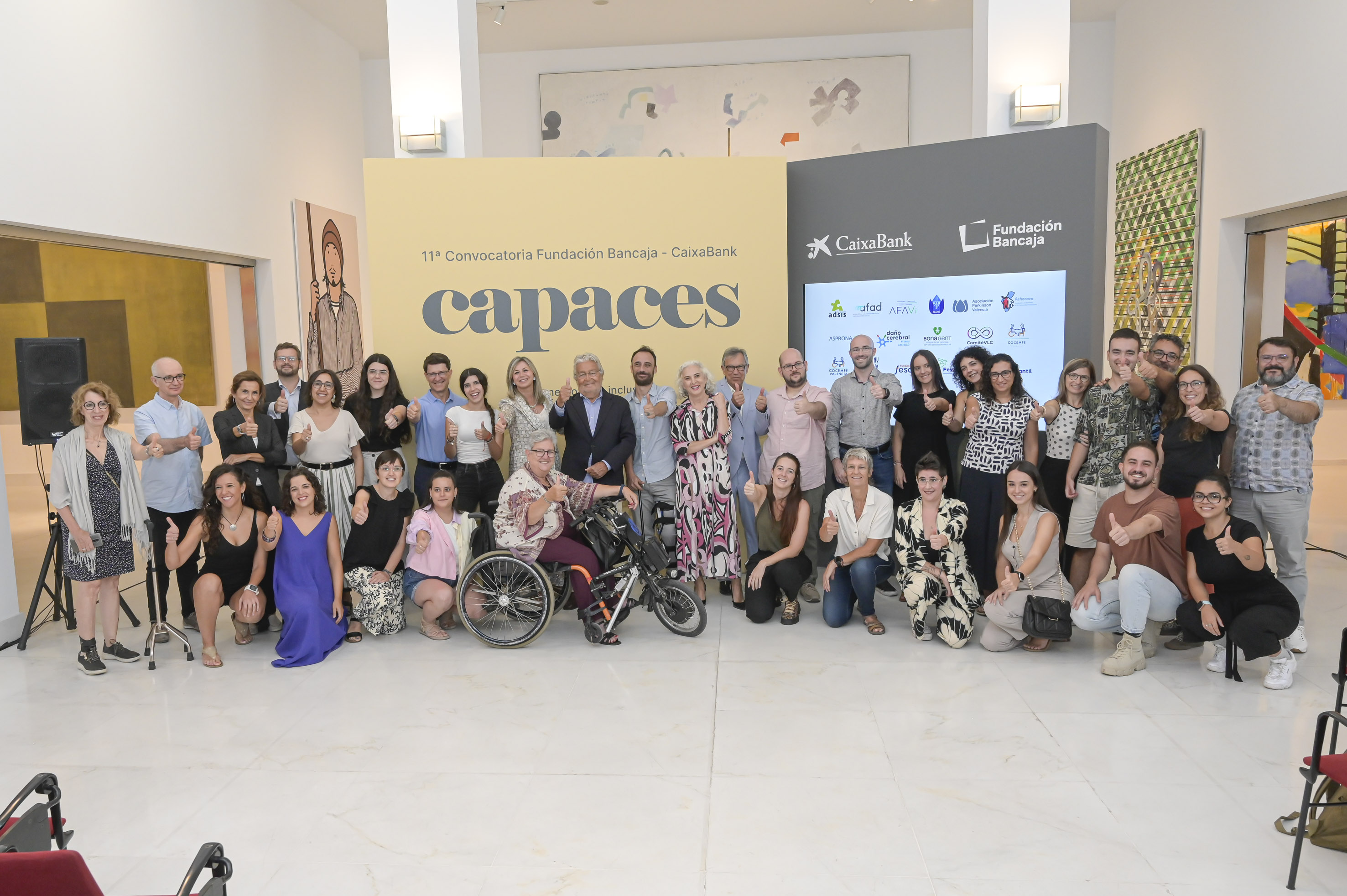 Entrega ayudas 11ª Convocatoria Capaces