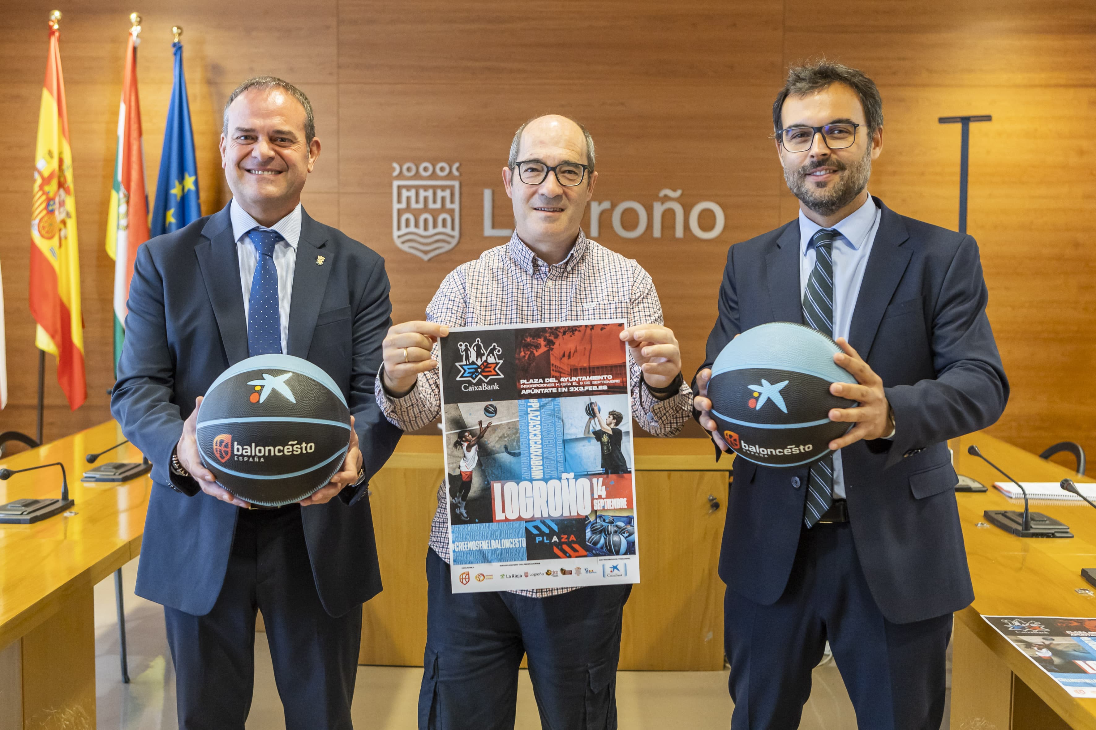 Francisco Iglesias, Eduardo Palacios e Iker Muguruza