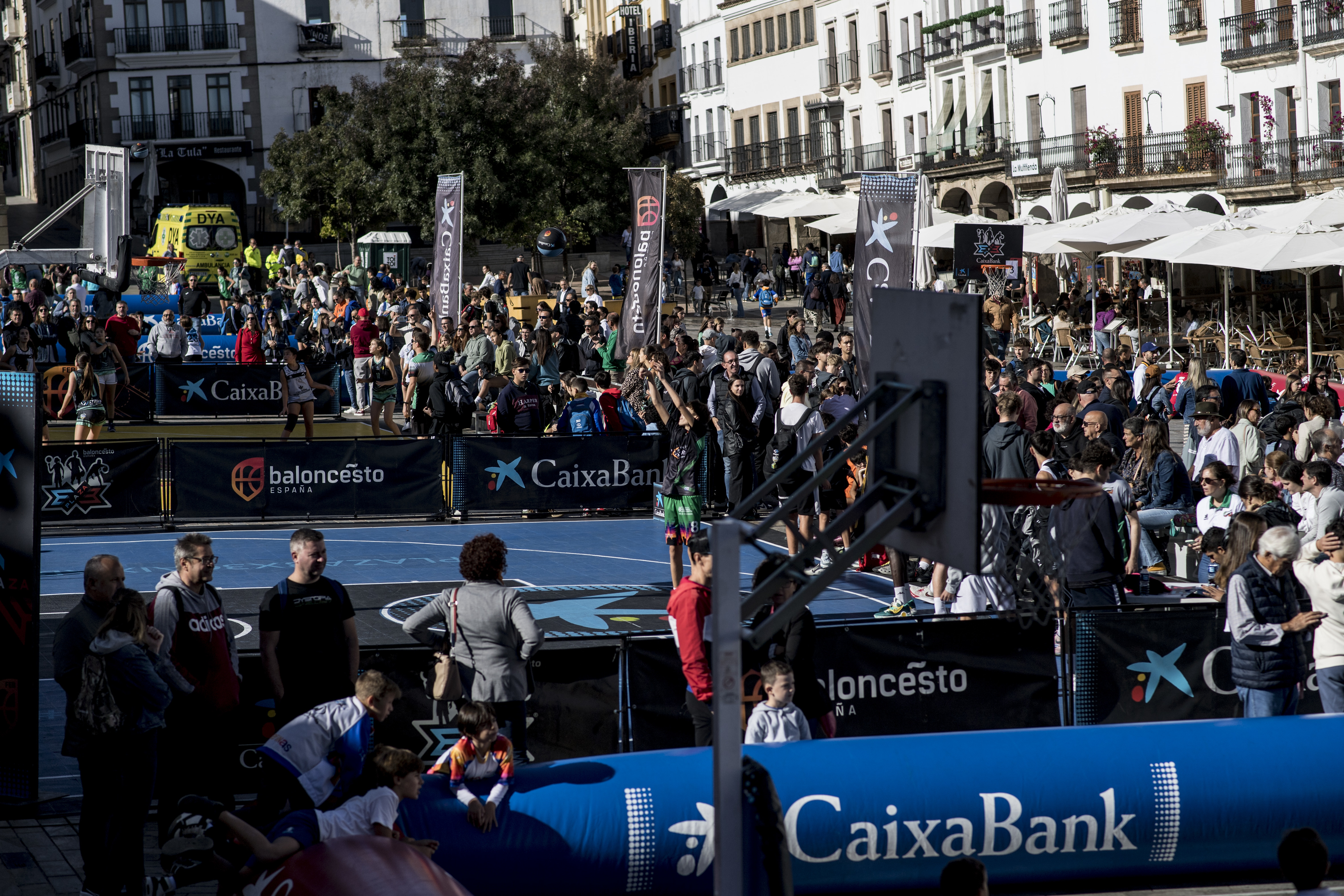 Plaza 3x3 CaixaBank Cáceres