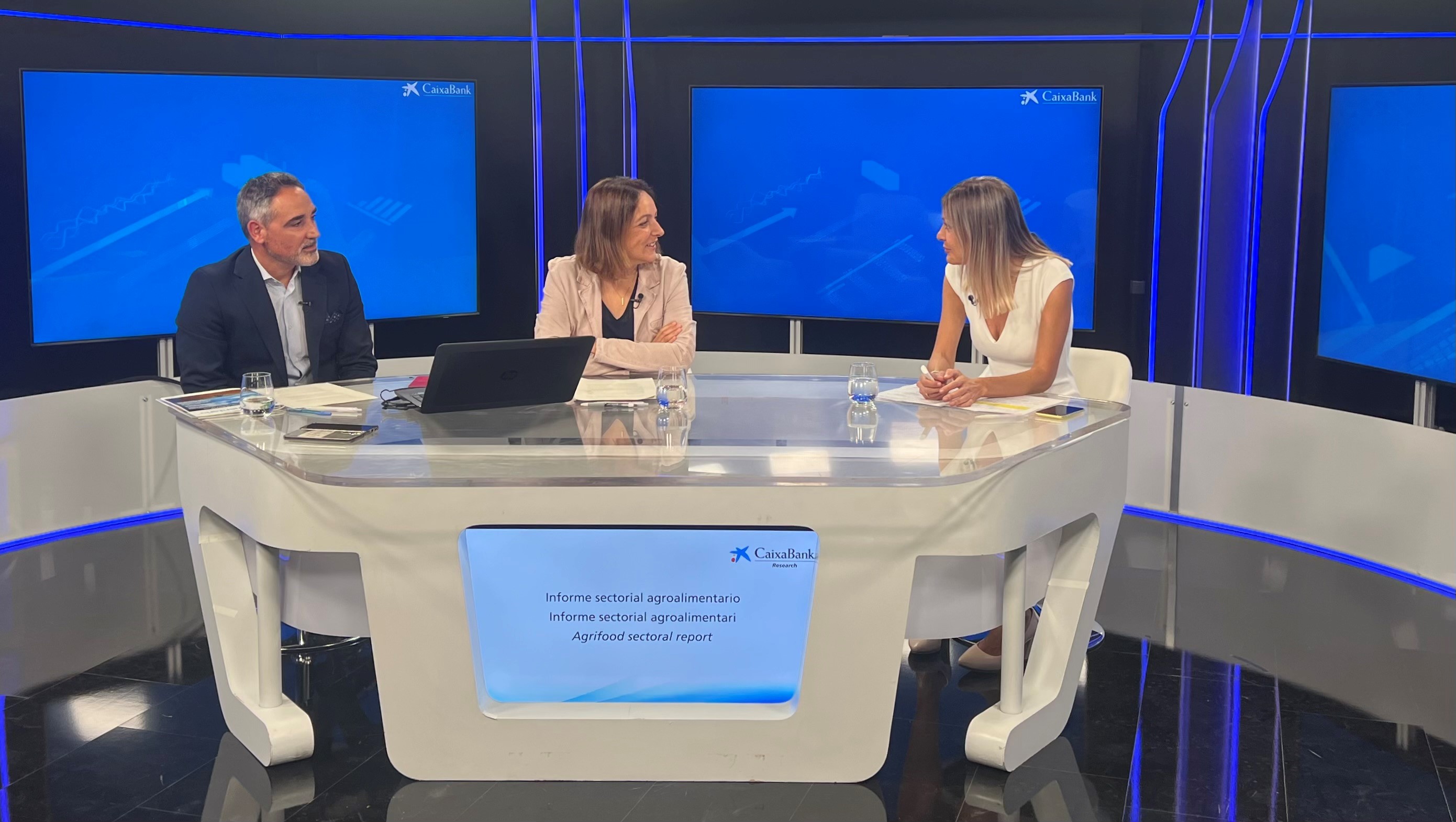 Presentación del Informe Agroalimentario de CaixaBank Research, el servicio de estudios de CaixaBank.