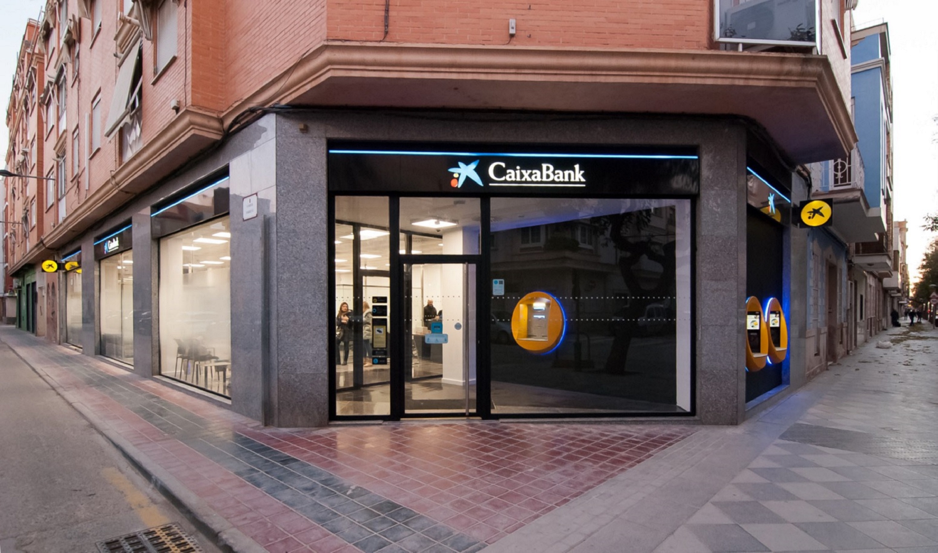 Oficina de CaixaBank en la localidad valenciana de Albal.