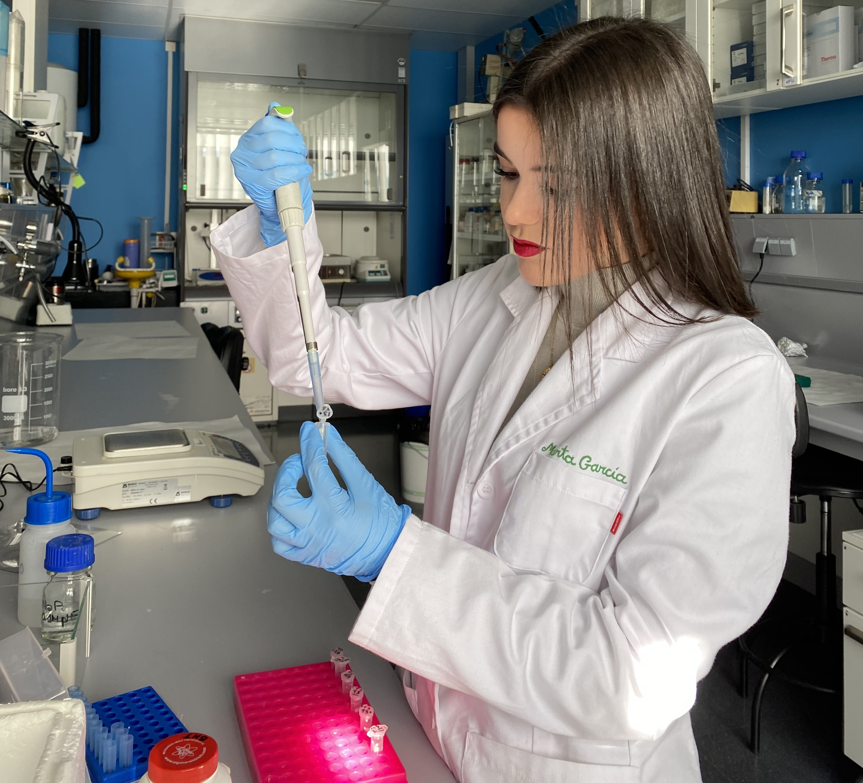 Foto laboratorio Marta García.