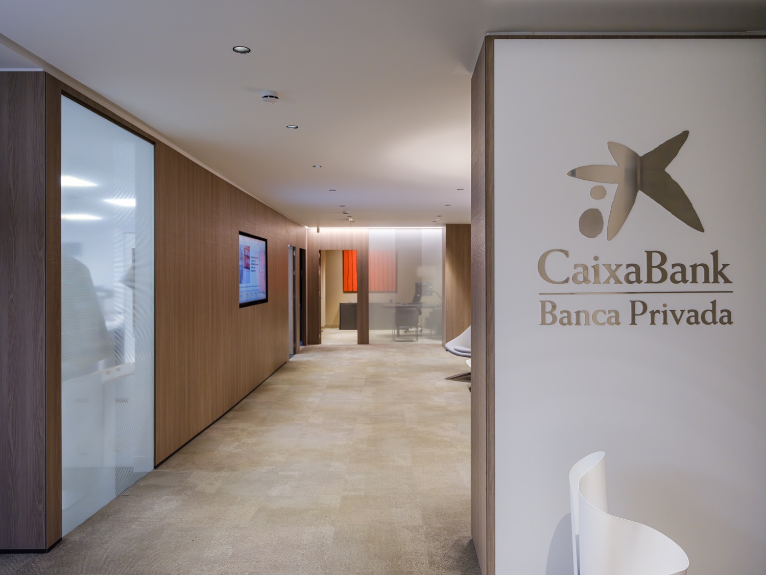 Oficina de CaixaBank Banca Privada.
