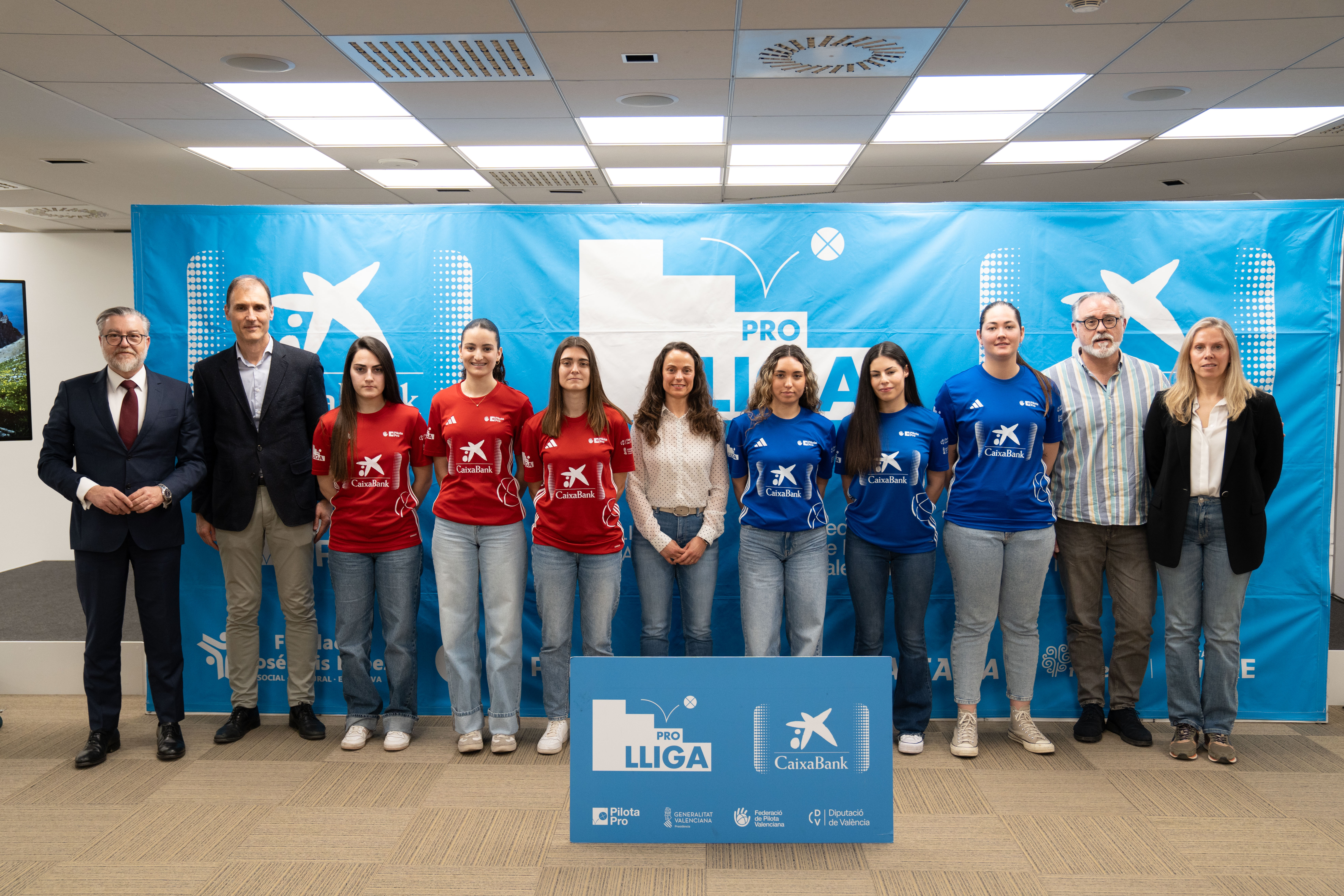 Presentación gran final lliga CaixaBank raspall femeni pro