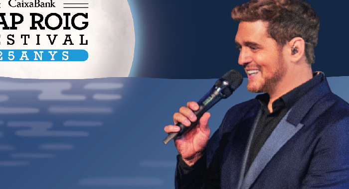 Michael Bublé clausurarà el 25è aniversari del Cap Roig Festival
