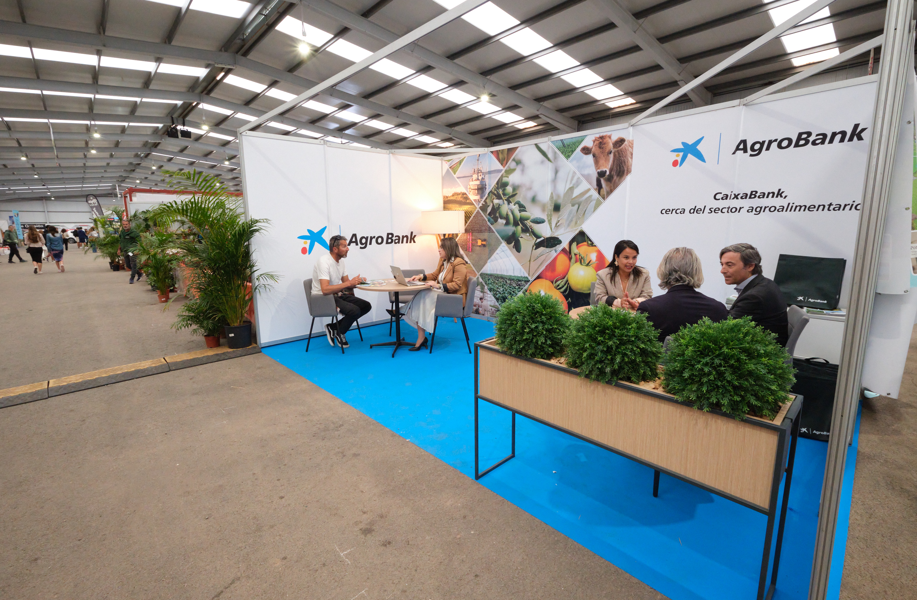 CaixaBank, presente en FEAGA, feria de referencia del sector primario en Canarias.