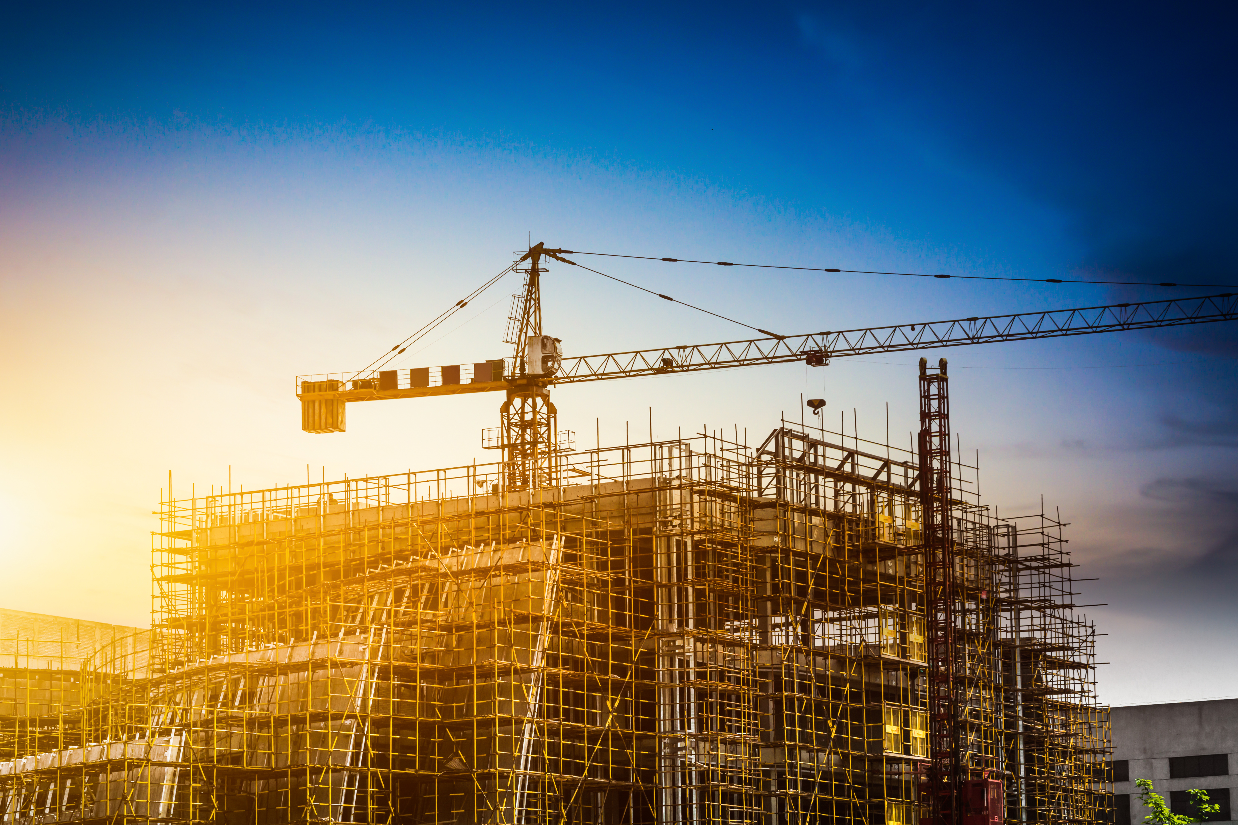 Efifici en construcció